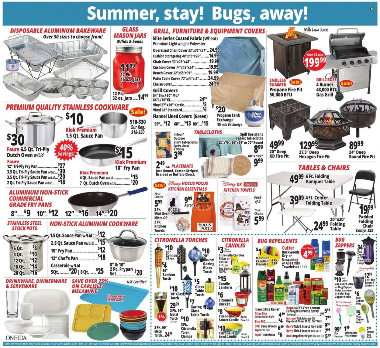 Ocean State Job Lot (CT, MA, ME, NH, NJ, NY, RI, VT) Weekly Ad Flyer Specials September 8 to September 14, 2022