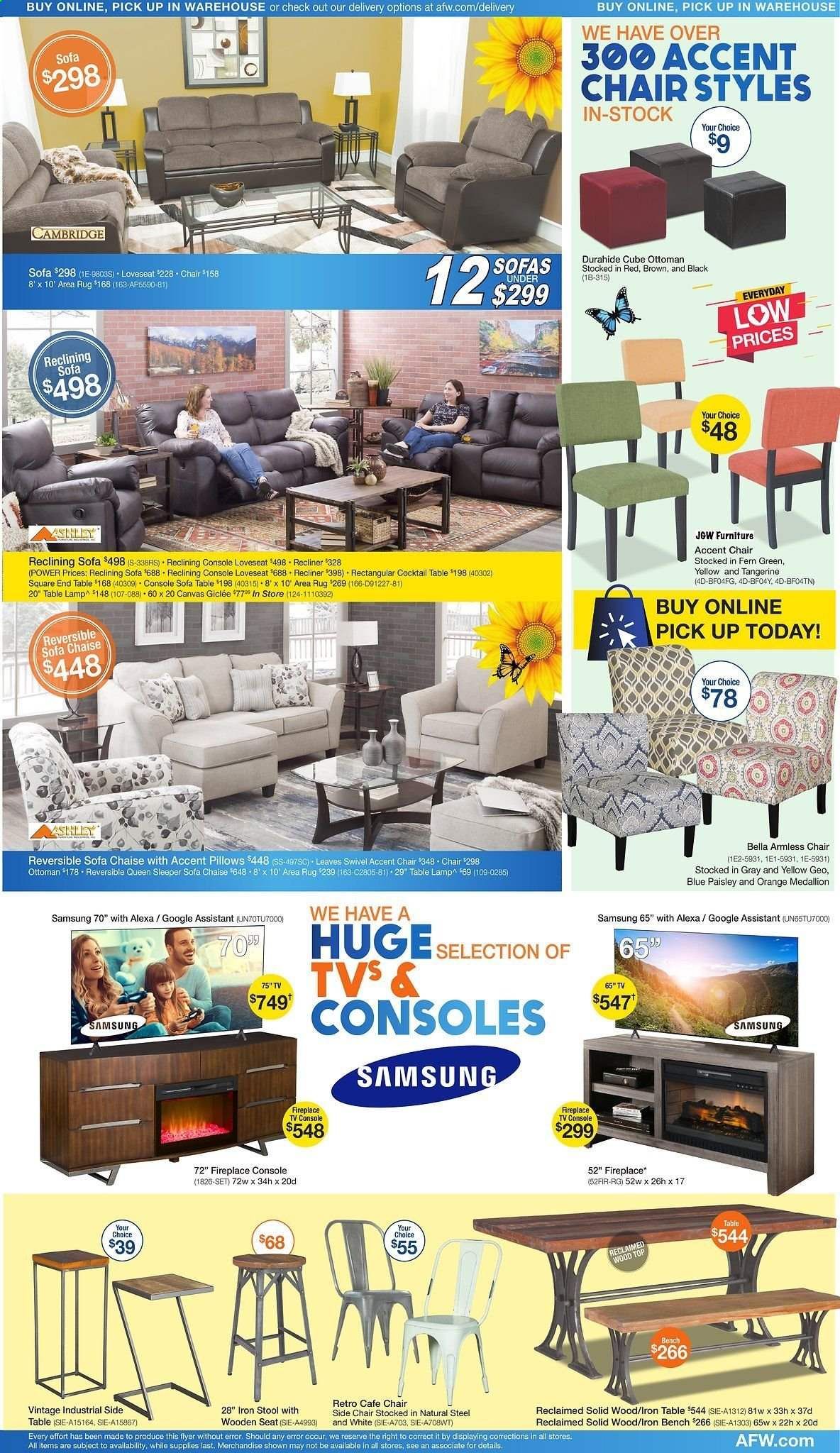 American Furniture Warehouse Weekly Ad & Flyer April 12 to 18