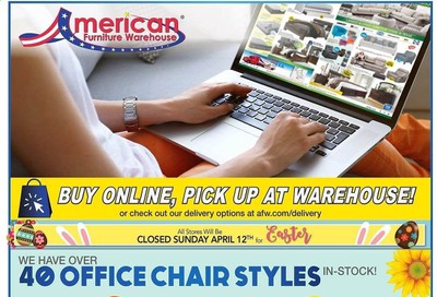American Furniture Warehouse Weekly Ad & Flyer April 12 to 18