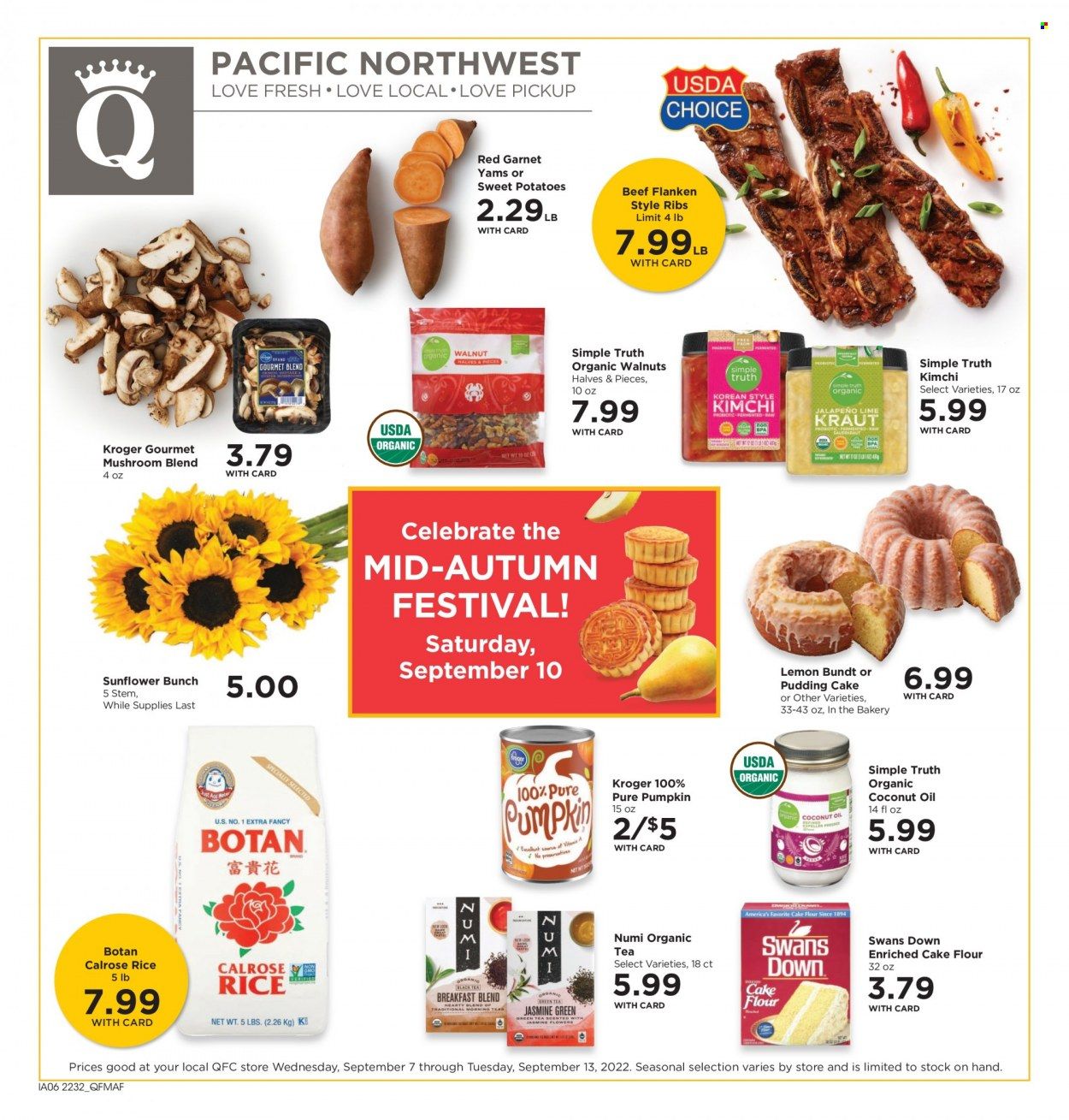 QFC (WA) Weekly Ad Flyer Specials September 7 to September 13, 2022