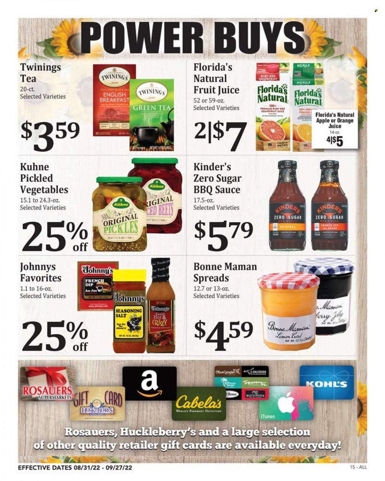 Rosauers (ID, MT, OR, WA) Weekly Ad Flyer Specials August 31 to September 27, 2022