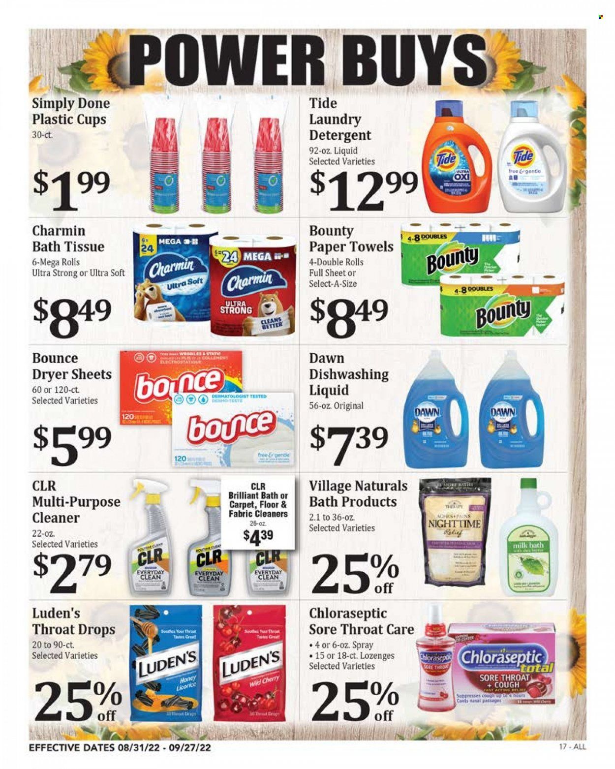 Rosauers (ID, MT, OR, WA) Weekly Ad Flyer Specials August 31 to September 27, 2022