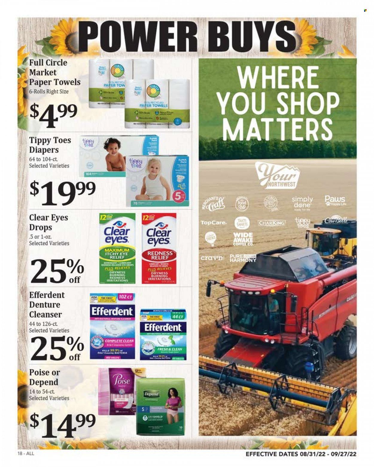 Rosauers (ID, MT, OR, WA) Weekly Ad Flyer Specials August 31 to September 27, 2022
