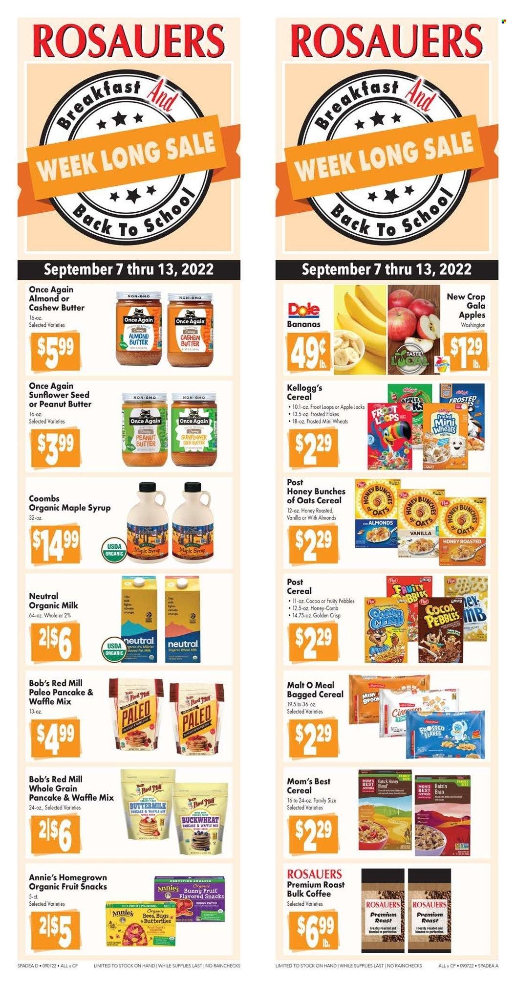 Rosauers (ID, MT, OR, WA) Weekly Ad Flyer Specials September 7 to September 13, 2022