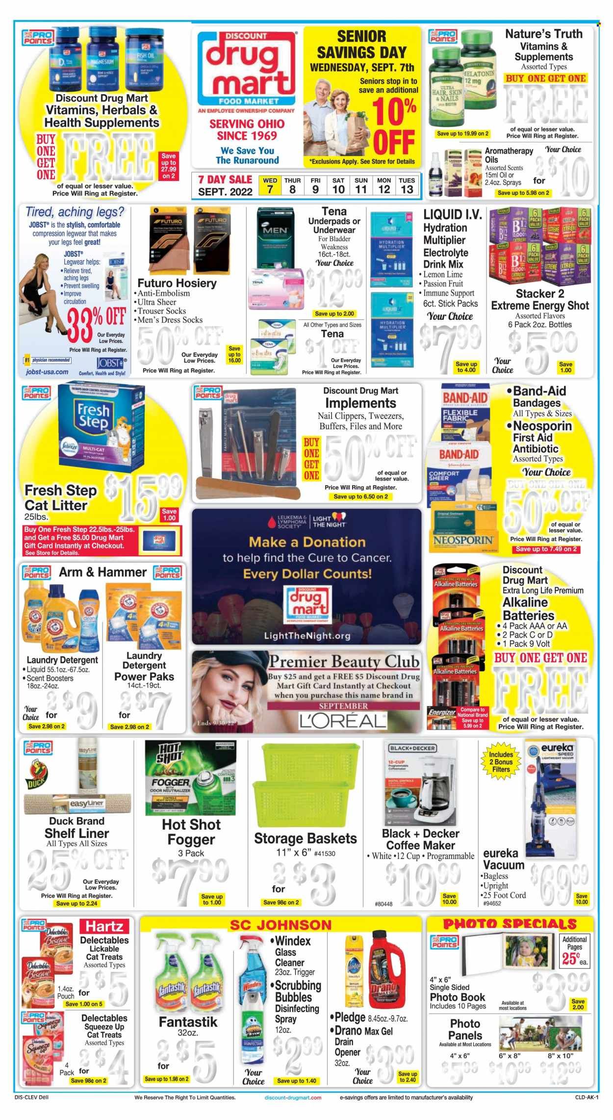 Discount Drug Mart (OH) Weekly Ad Flyer Specials September 7 to September 13, 2022