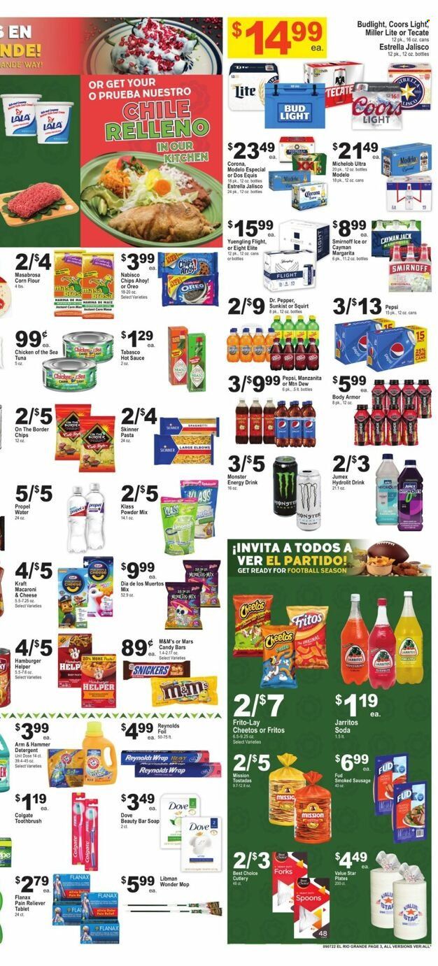 El Rio Grande (TX) Weekly Ad Flyer Specials September 7 to September 13, 2022
