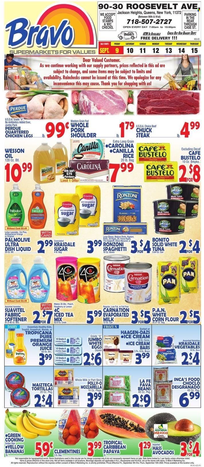 Bravo Supermarkets (CT, FL, MA, NJ, NY, PA) Weekly Ad Flyer Specials September 9 to September 15, 2022