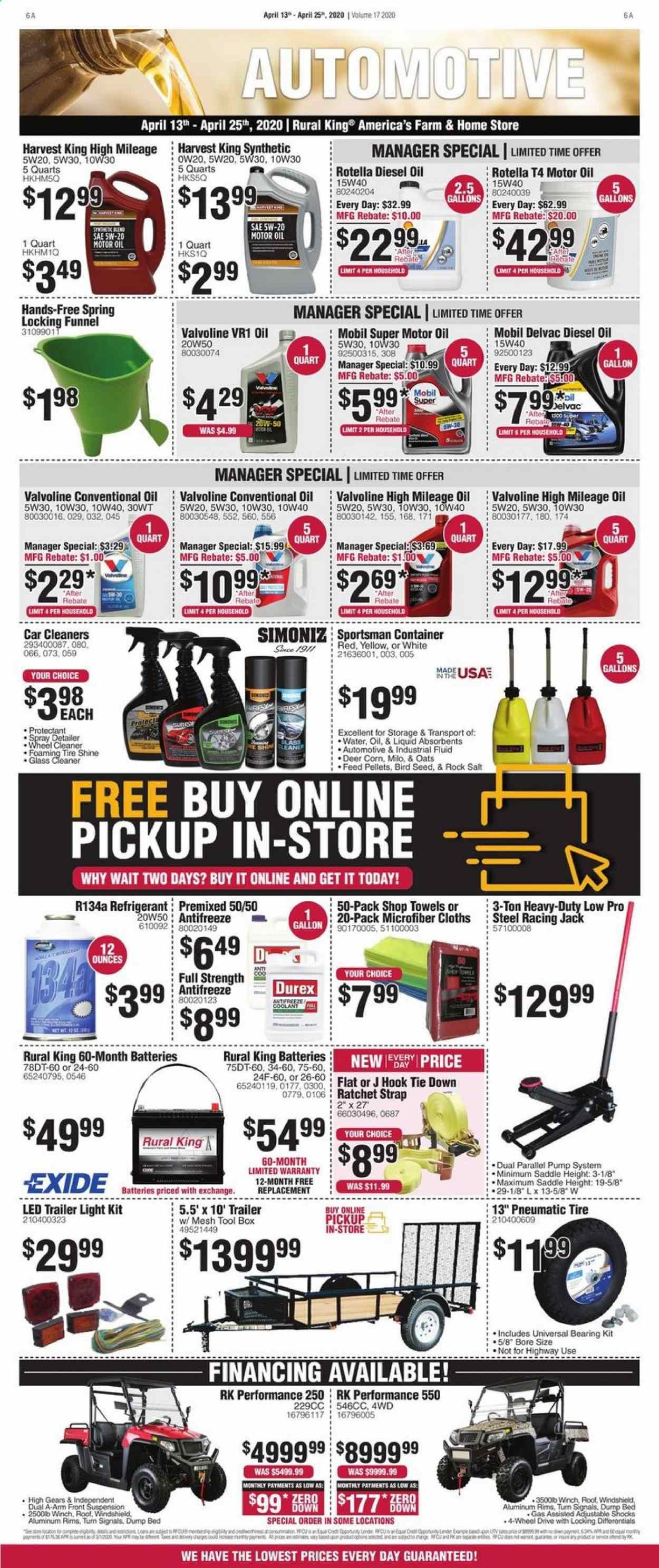 Rural King Weekly Ad & Flyer April 13 to 25