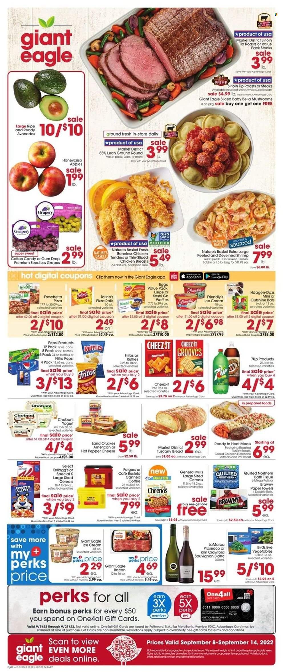 Giant Eagle (OH, PA) Weekly Ad Flyer Specials September 8 to September 14, 2022