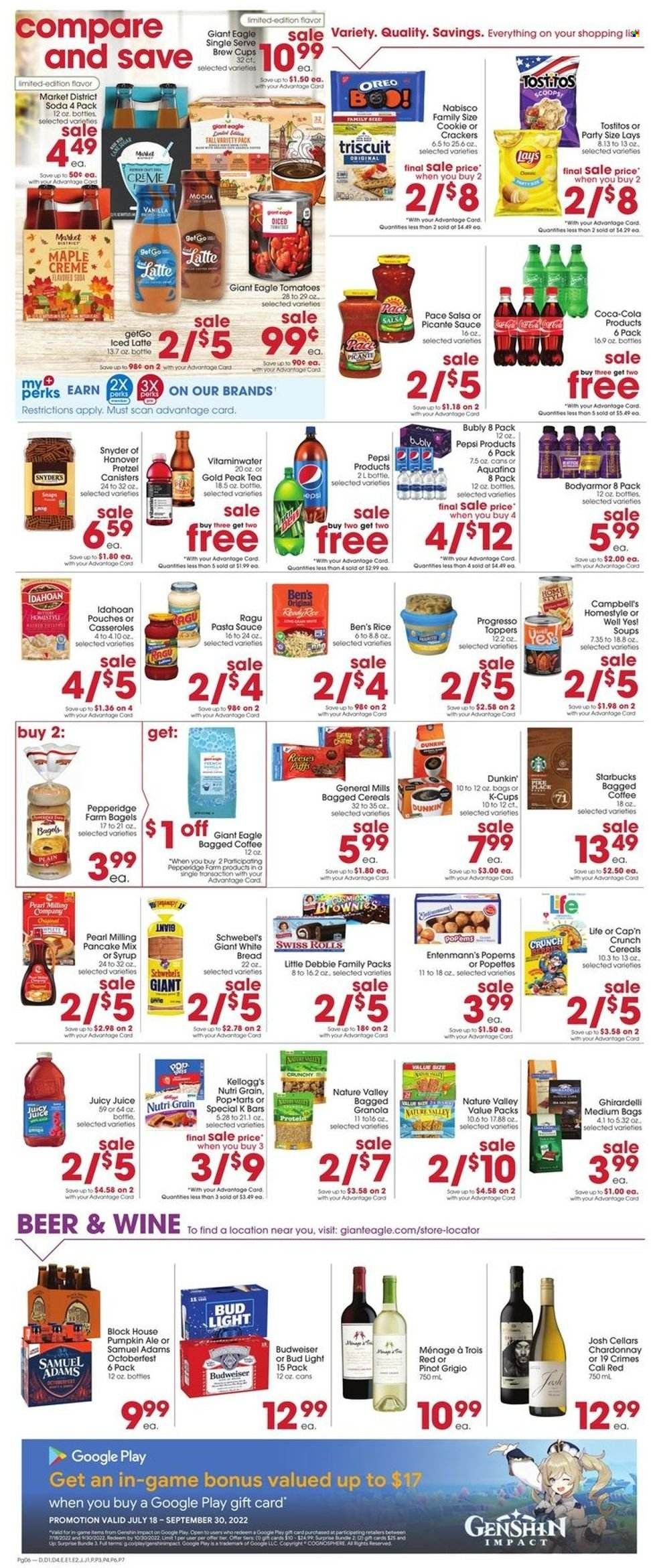 Giant Eagle (OH, PA) Weekly Ad Flyer Specials September 8 to September 14, 2022