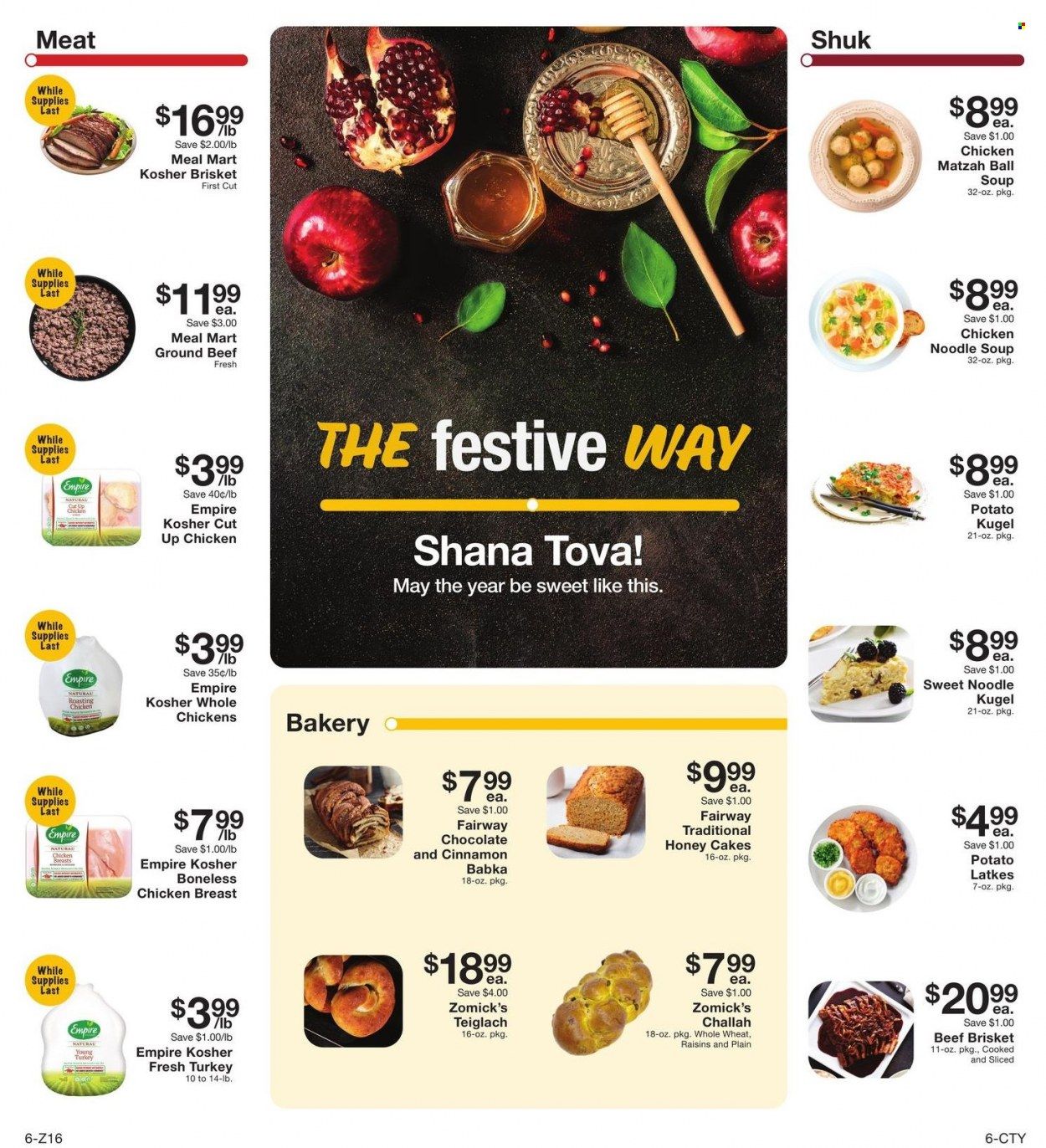 Fairway Market (CT, NJ, NY) Weekly Ad Flyer Specials September 9 to September 15, 2022