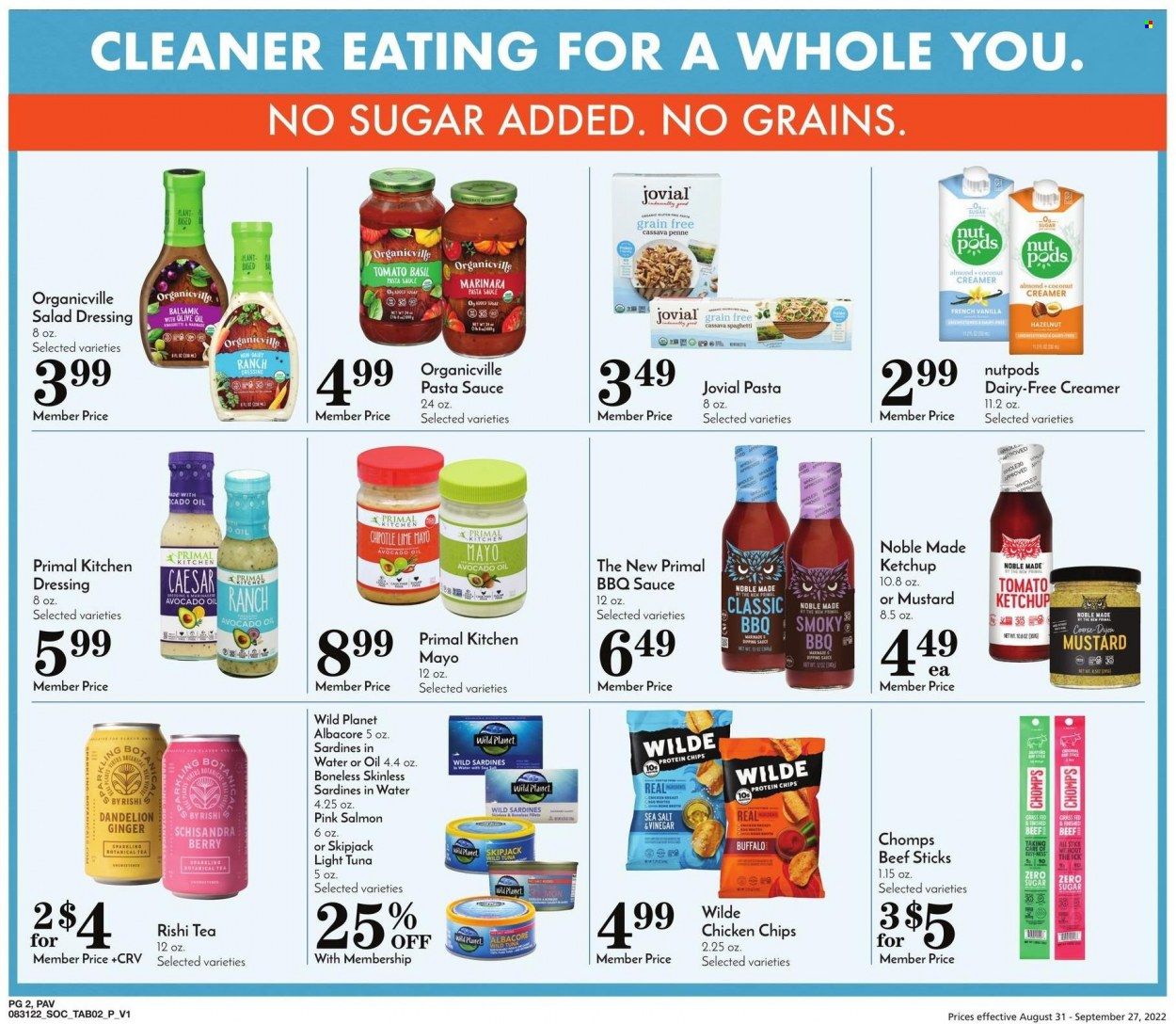 Pavilions (CA) Weekly Ad Flyer Specials August 31 to September 27, 2022