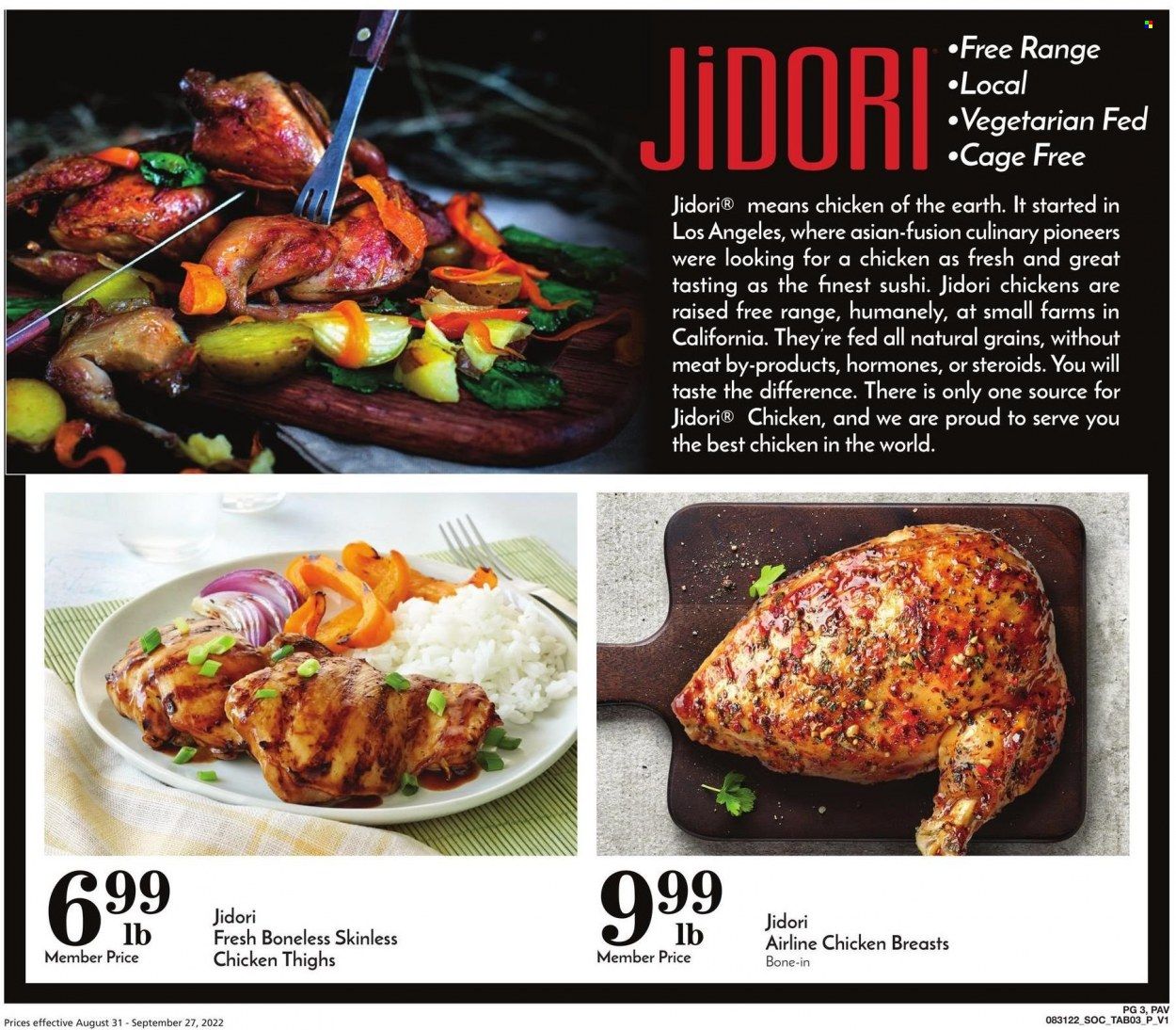 Pavilions (CA) Weekly Ad Flyer Specials August 31 to September 27, 2022