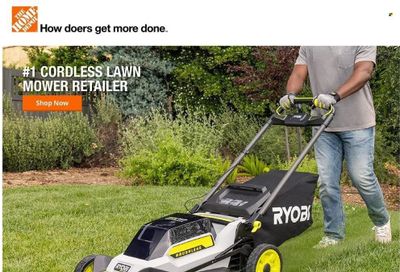 The Home Depot Weekly Ad Flyer Specials September 8 to September 15, 2022