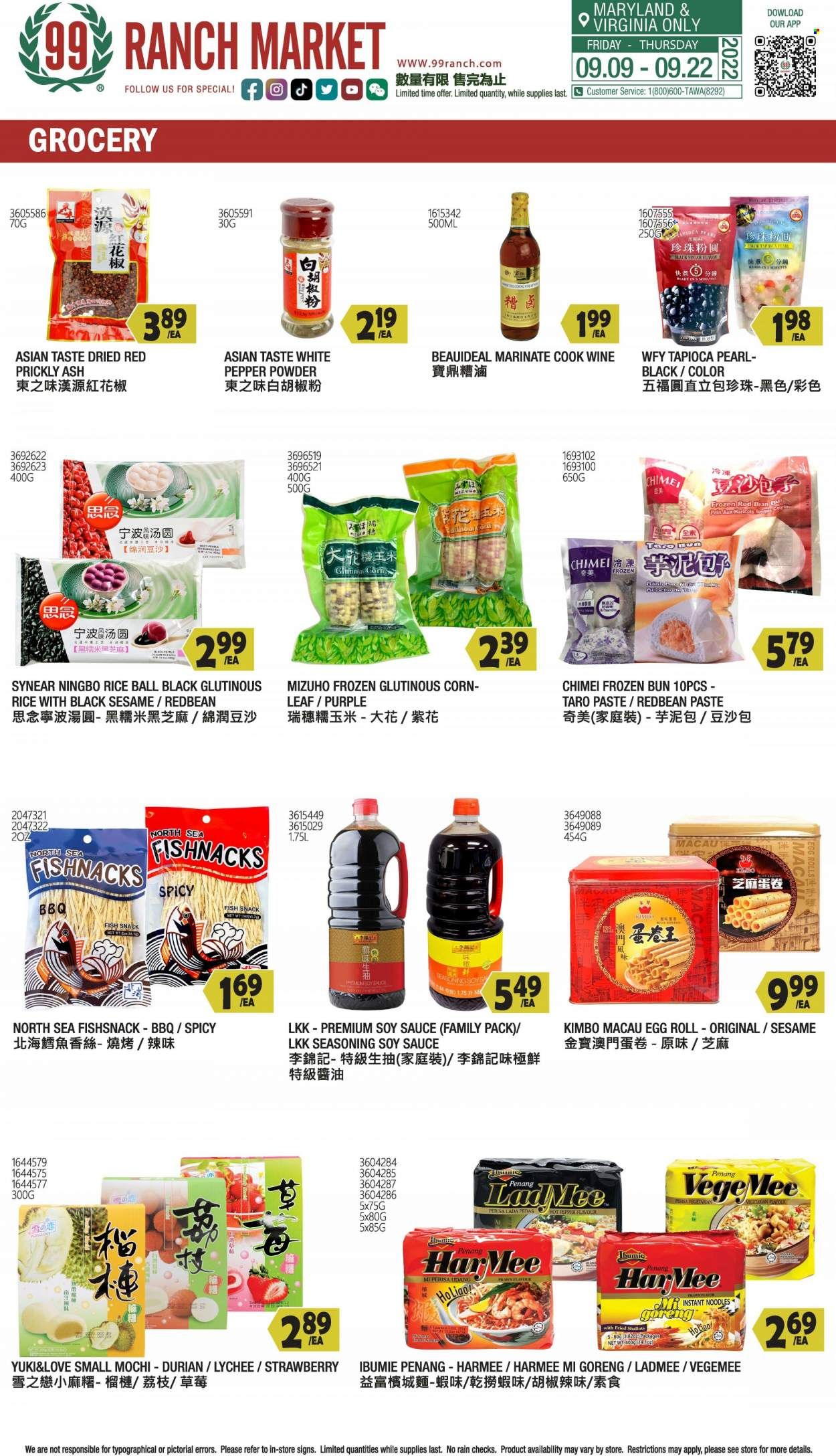 99 Ranch Market (10, MD) Weekly Ad Flyer Specials September 9 to September 15, 2022