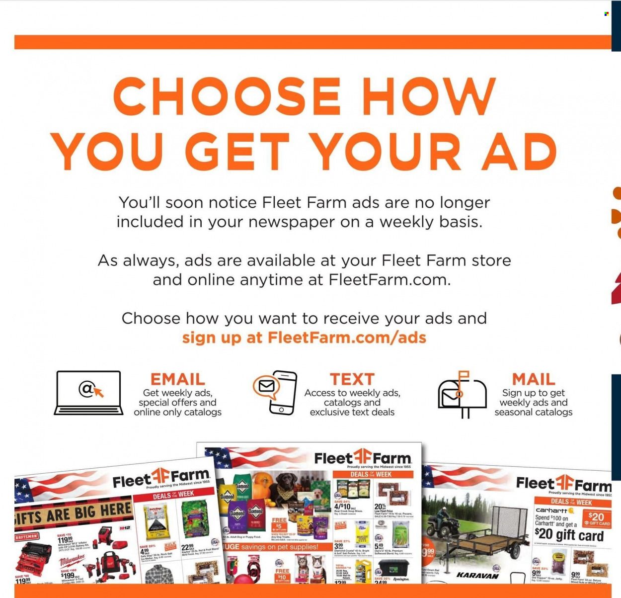 Fleet Farm (IA, MN, ND, WI) Weekly Ad Flyer Specials September 9 to September 17, 2022