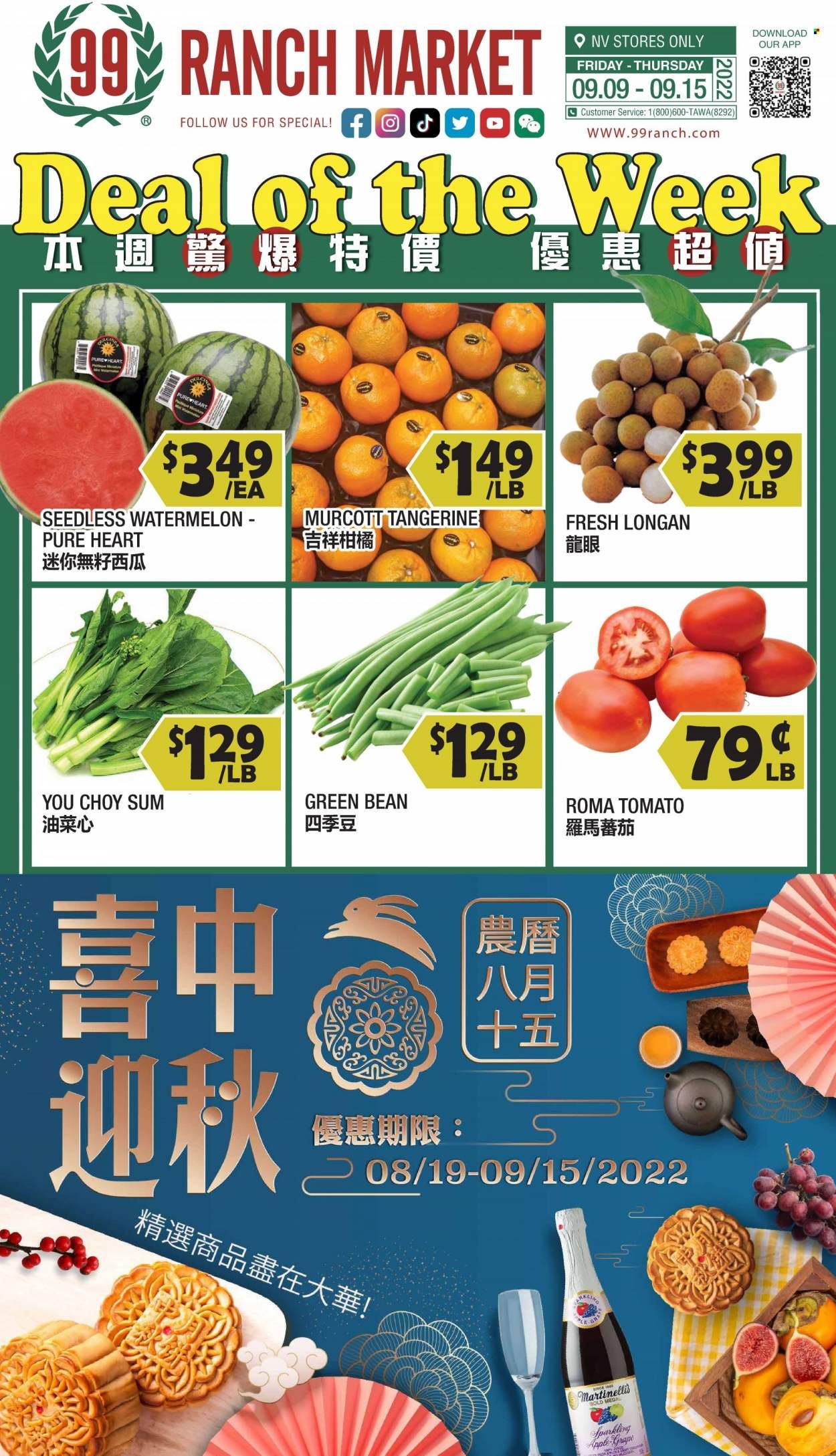 99 Ranch Market (NV) Weekly Ad Flyer Specials September 9 to September 15, 2022