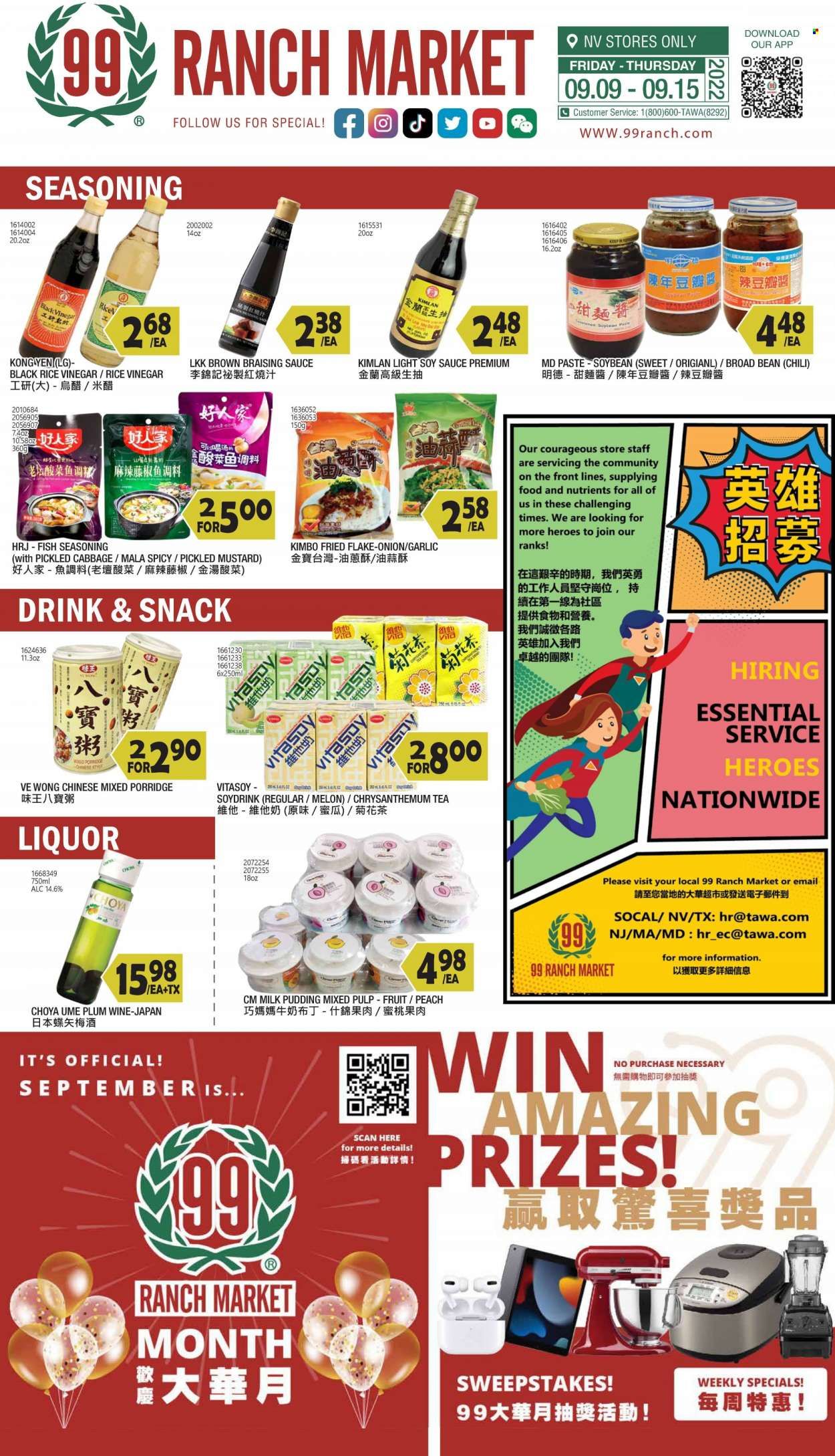 99 Ranch Market (NV) Weekly Ad Flyer Specials September 9 to September 15, 2022