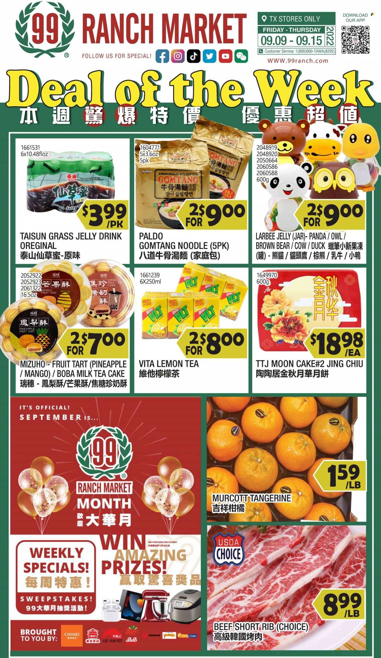99 Ranch Market (TX) Weekly Ad Flyer Specials September 9 to September 15, 2022