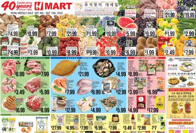 Hmart Weekly Ad Flyer Specials September 9 to September 15, 2022
