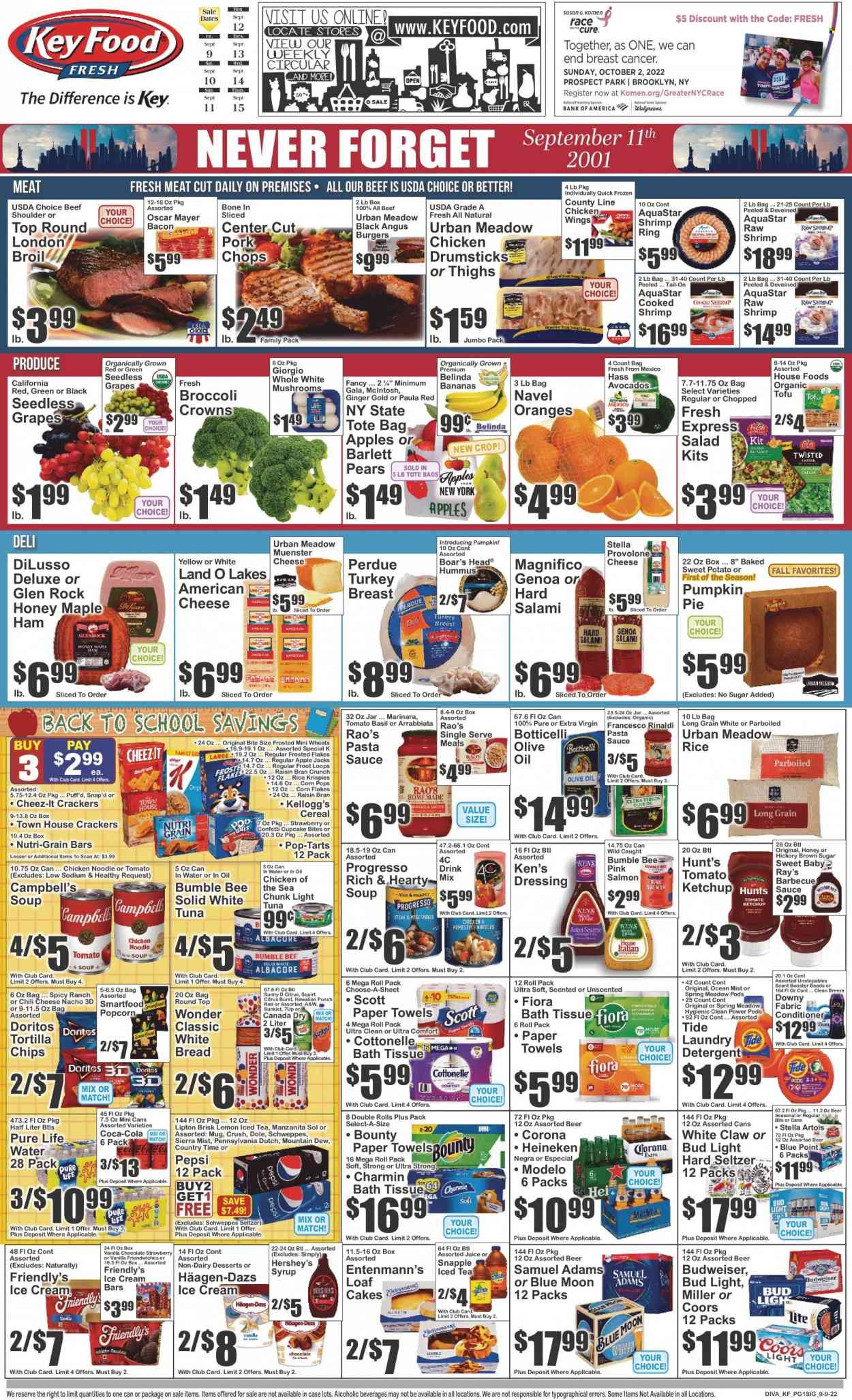 Key Food (NY) Weekly Ad Flyer Specials September 9 to September 15, 2022