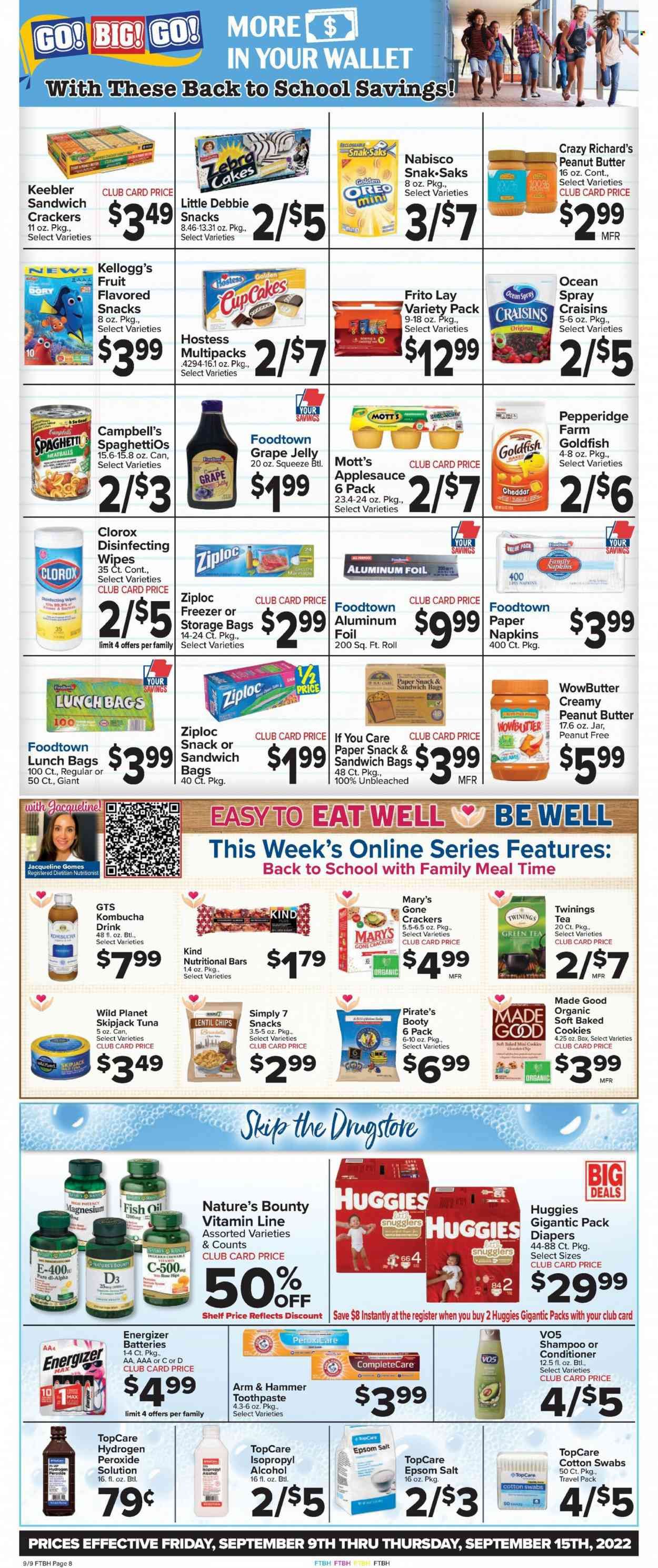 Foodtown (NJ, NY, PA) Weekly Ad Flyer Specials September 9 to September 15, 2022