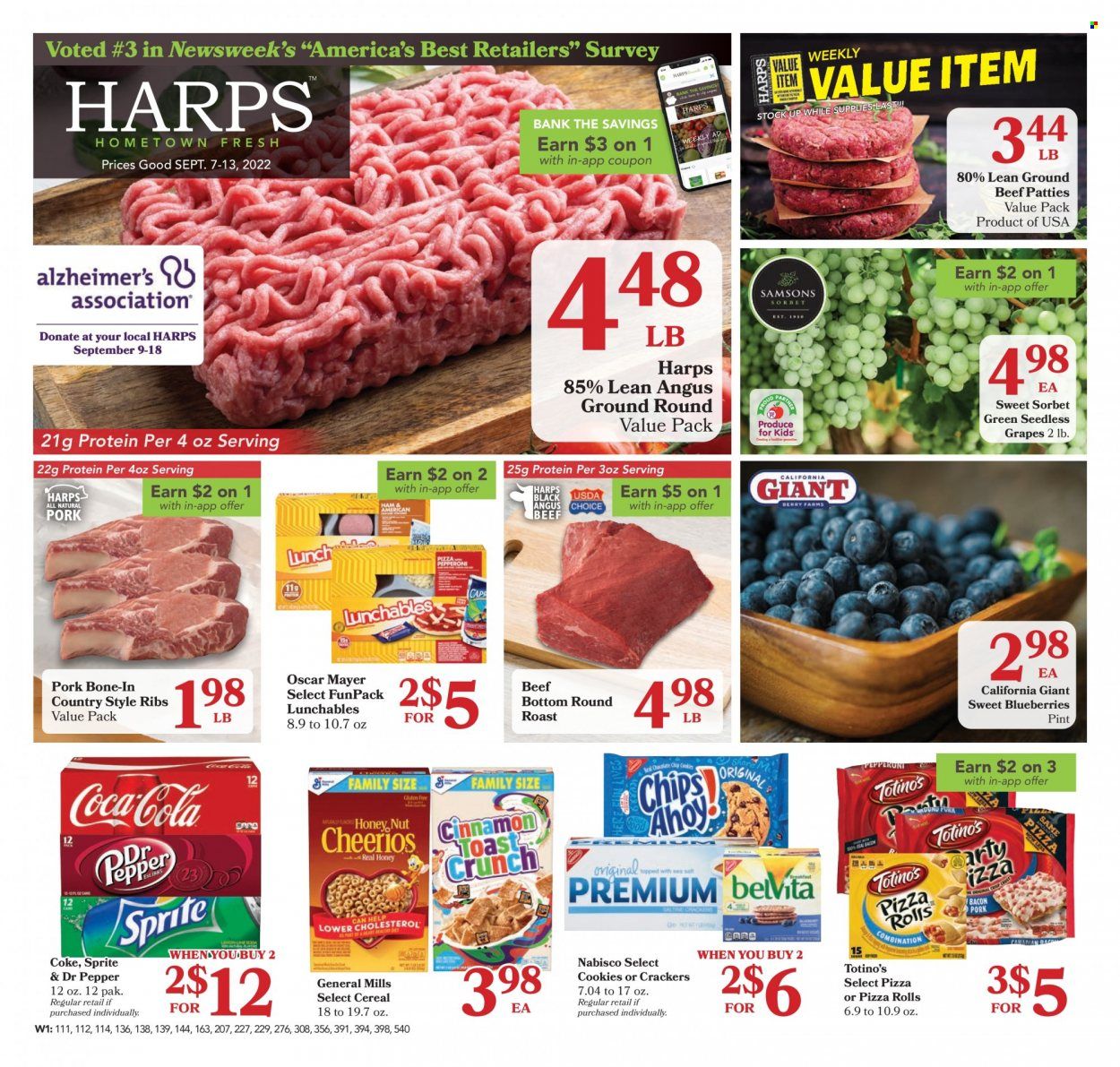 Harps Hometown Fresh (AR) Weekly Ad Flyer Specials September 7 to September 13, 2022