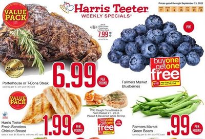 Harris Teeter Weekly Ad Flyer Specials September 7 to September 13, 2022