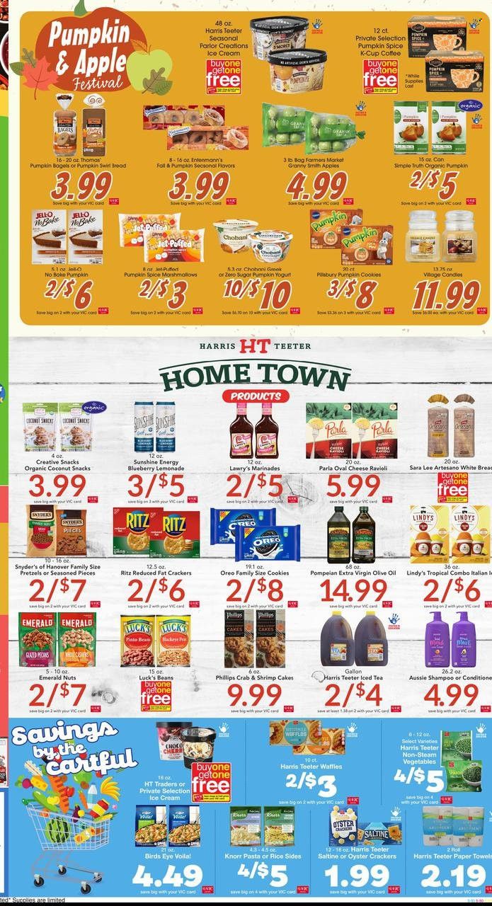Harris Teeter Weekly Ad Flyer Specials September 7 to September 13, 2022