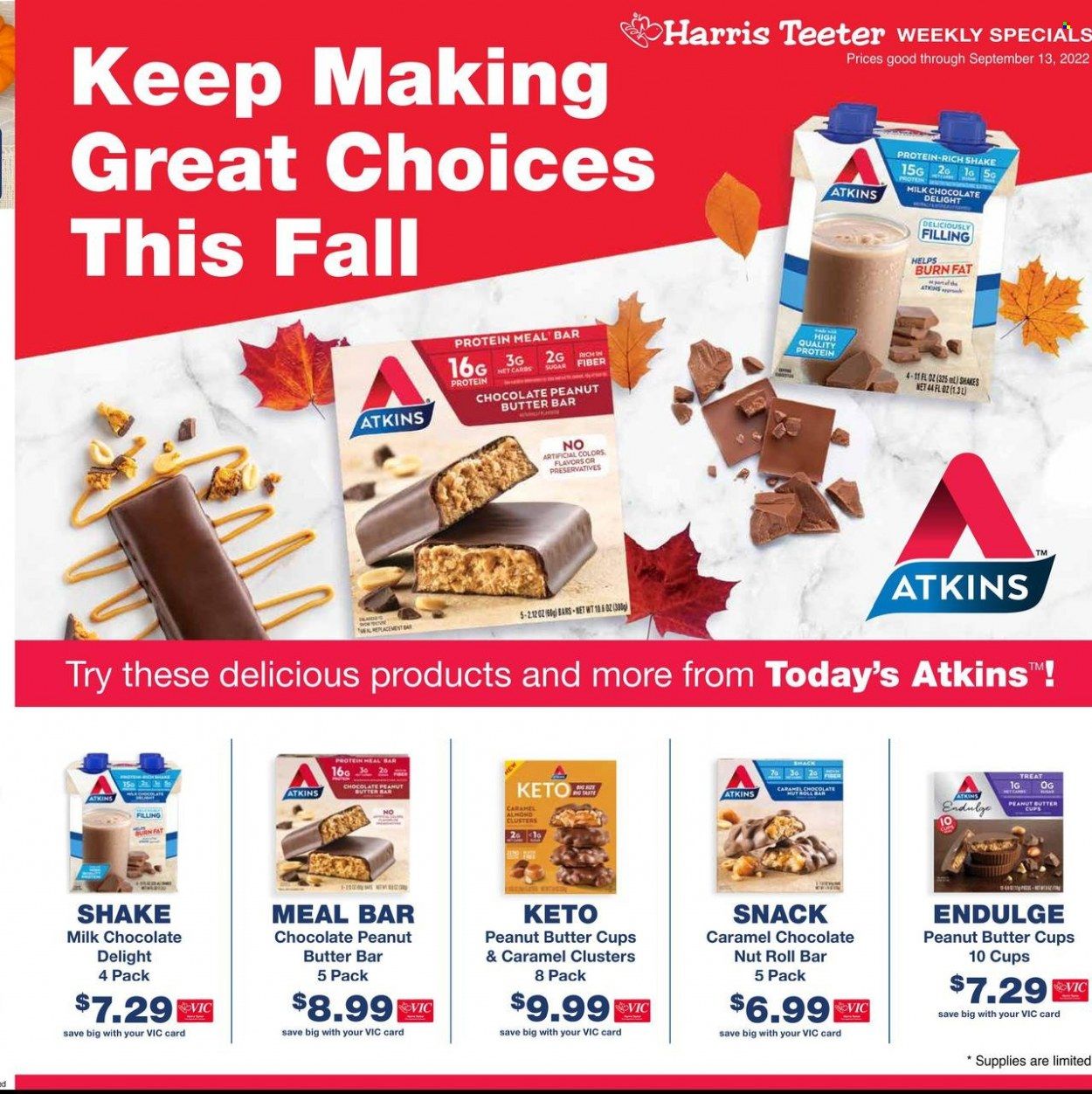 Harris Teeter Weekly Ad Flyer Specials September 7 to September 13, 2022