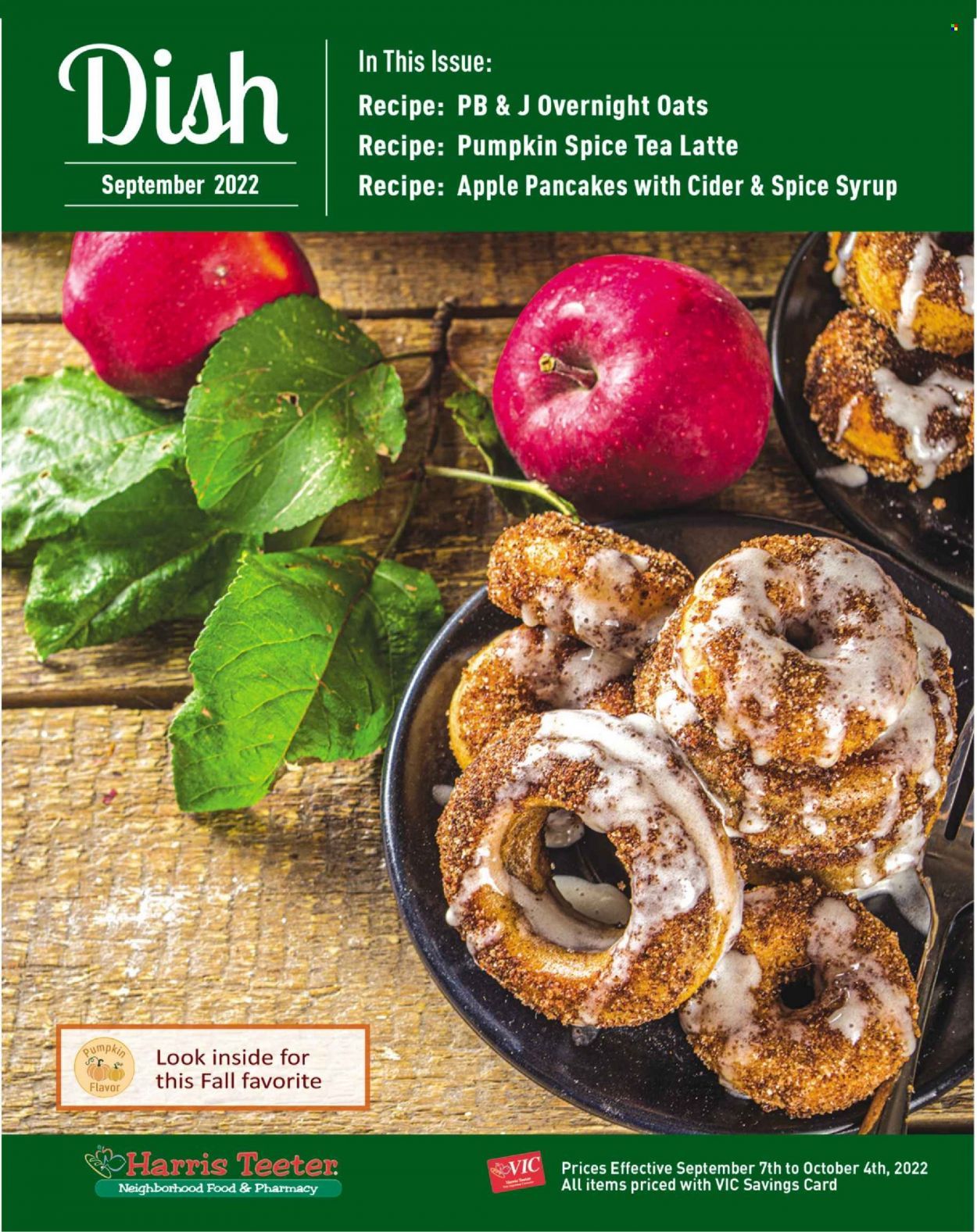 Harris Teeter Weekly Ad Flyer Specials September 7 to October 4, 2022