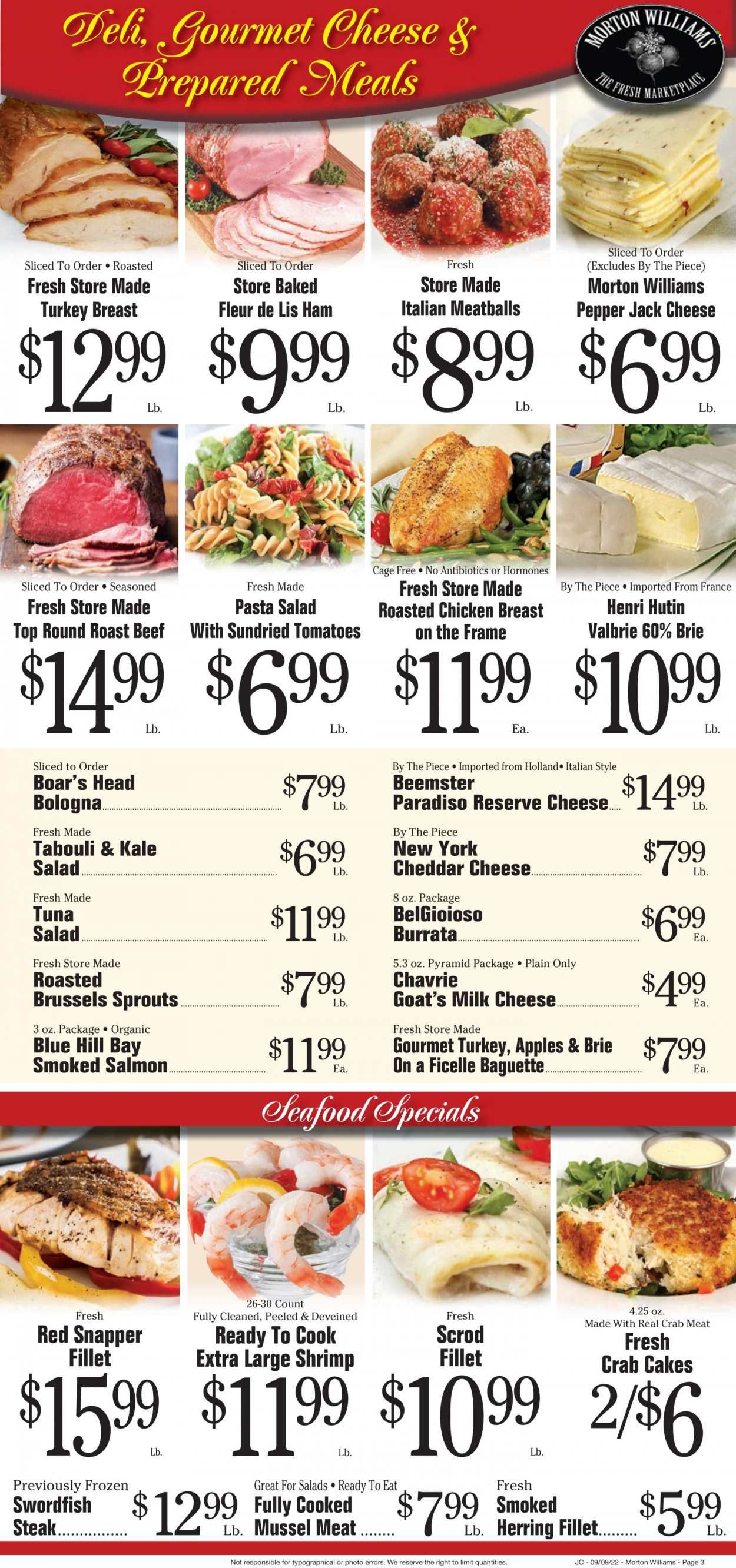 Morton Williams (NJ) Weekly Ad Flyer Specials September 9 to September 15, 2022