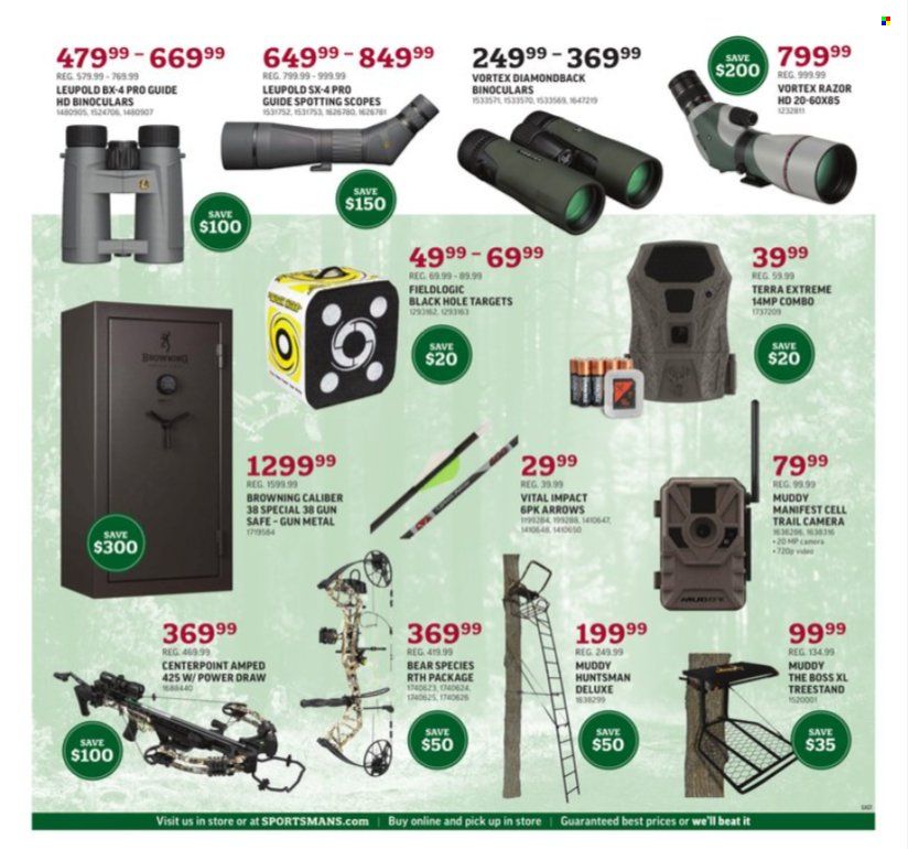Sportsman's Warehouse Weekly Ad Flyer Specials September 9 to September 25, 2022