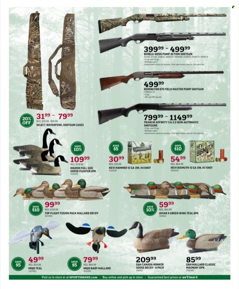 Sportsman's Warehouse Weekly Ad Flyer Specials September 9 to September 18, 2022