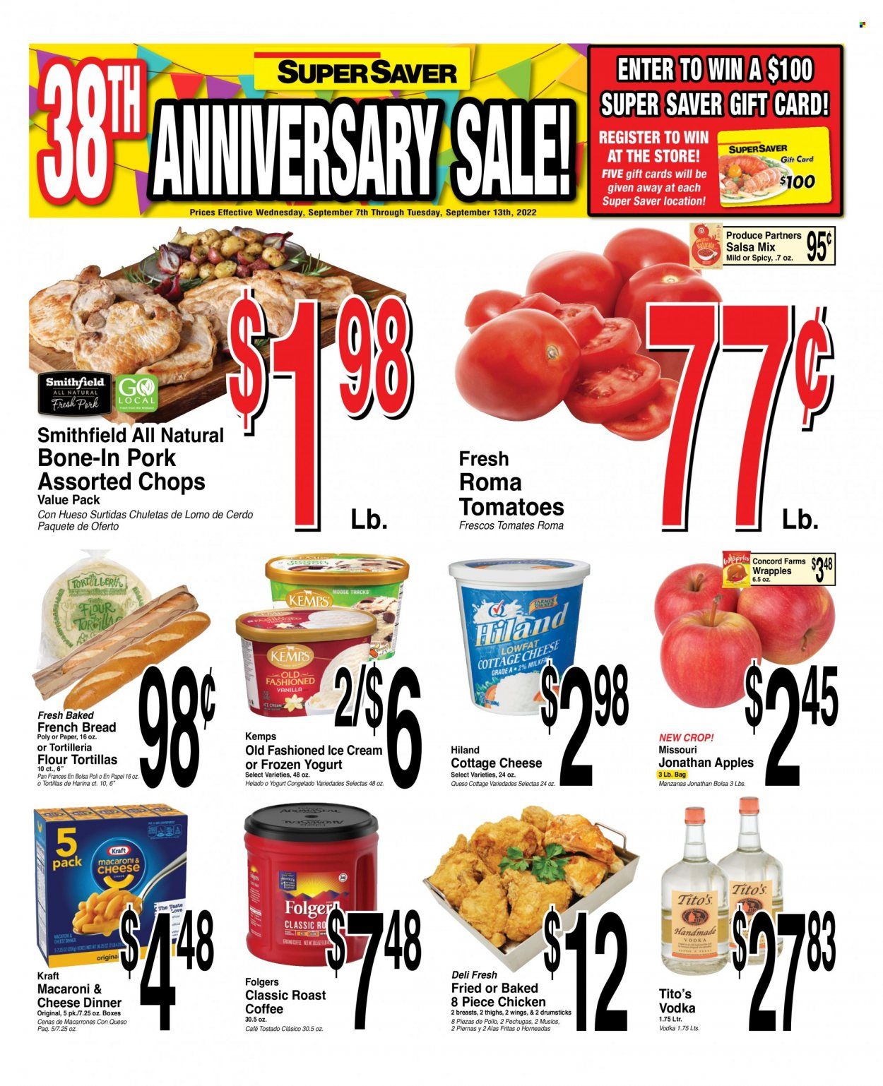 Super Saver Weekly Ad Flyer Specials September 7 to September 13, 2022