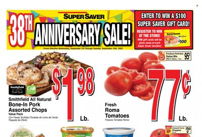 Super Saver Weekly Ad Flyer Specials September 7 to September 13, 2022