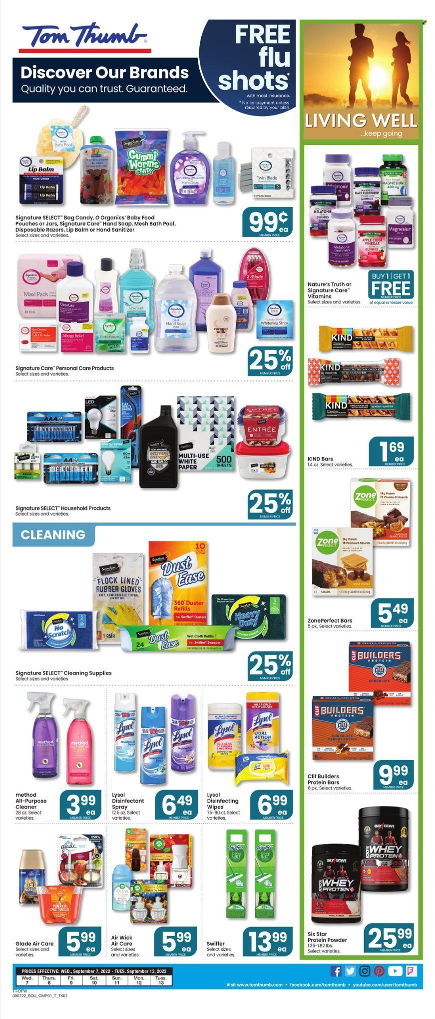 Tom Thumb (TX) Weekly Ad Flyer Specials September 7 to September 13, 2022