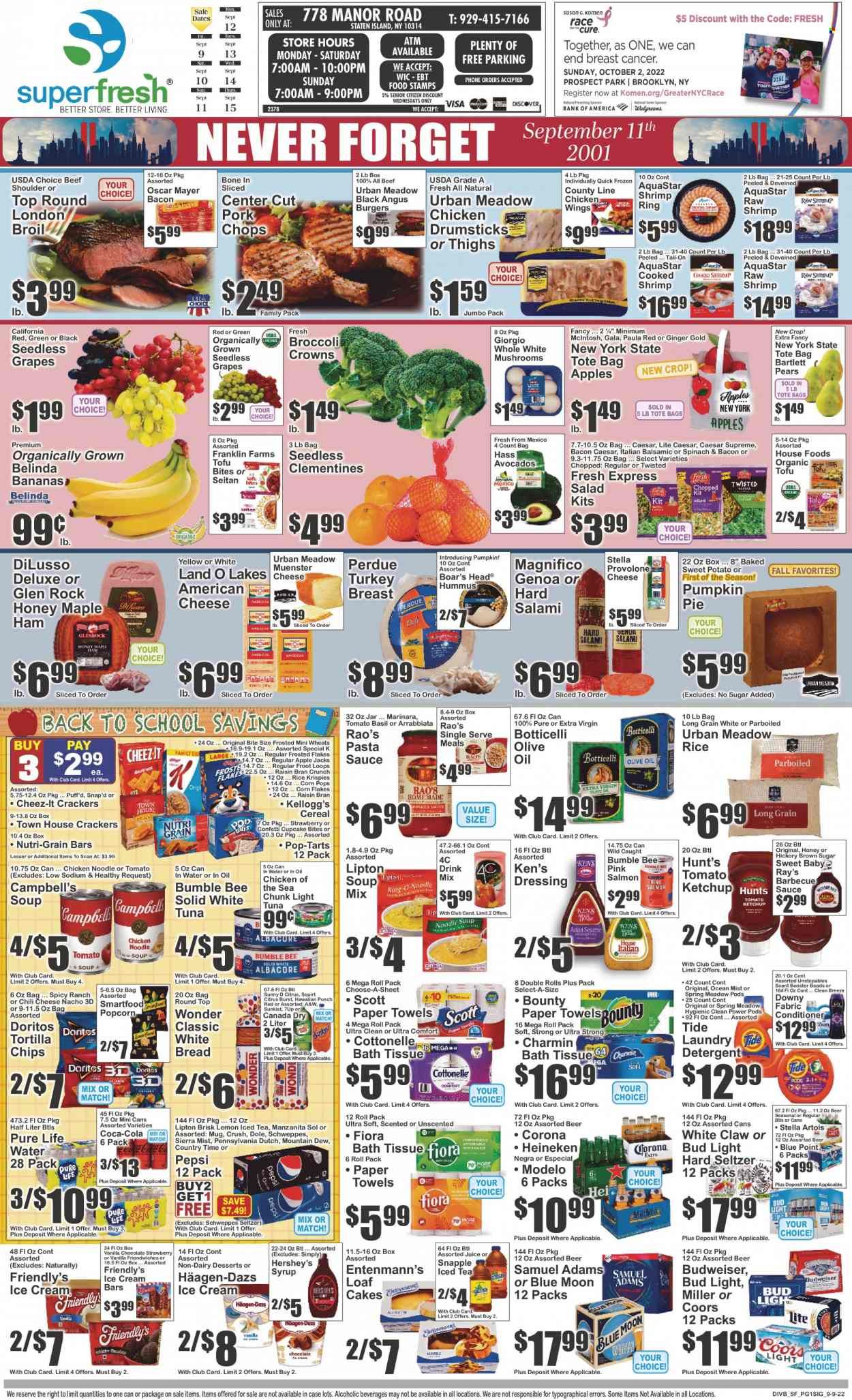 Super Fresh (NY) Weekly Ad Flyer Specials September 9 to September 15, 2022