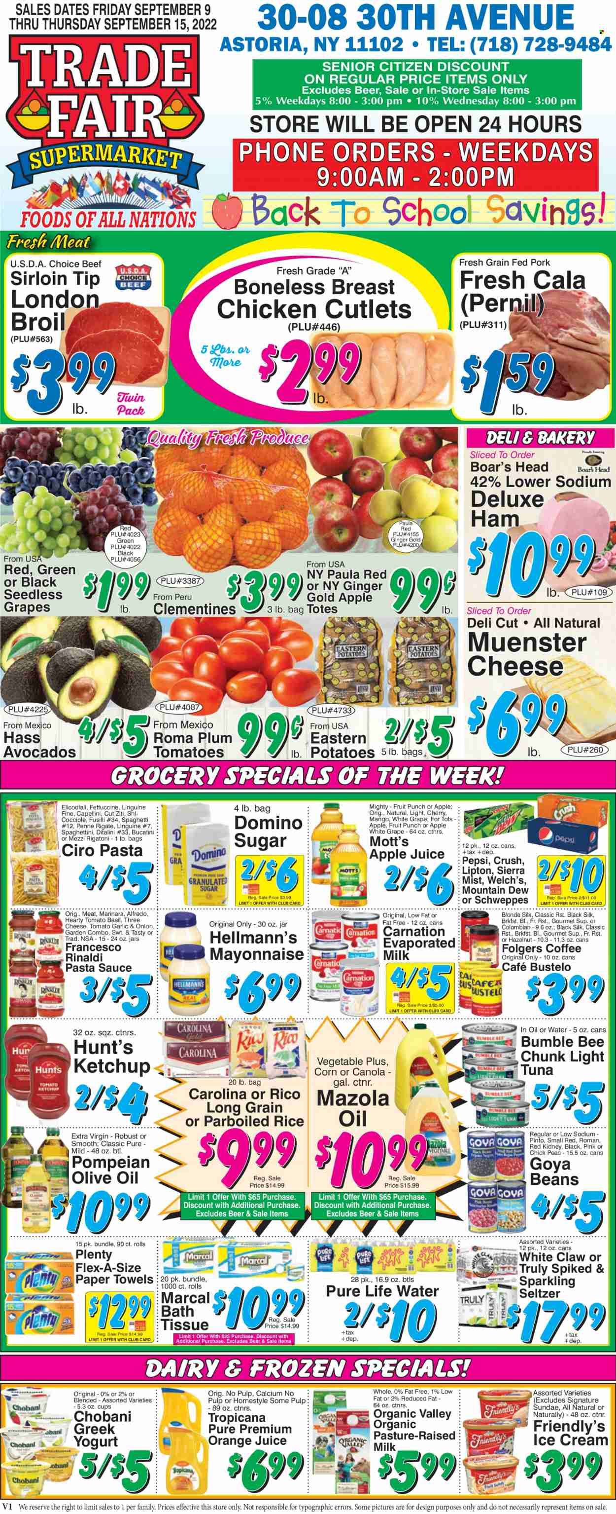 Trade Fair Supermarket (NY) Weekly Ad Flyer Specials September 9 to September 15, 2022