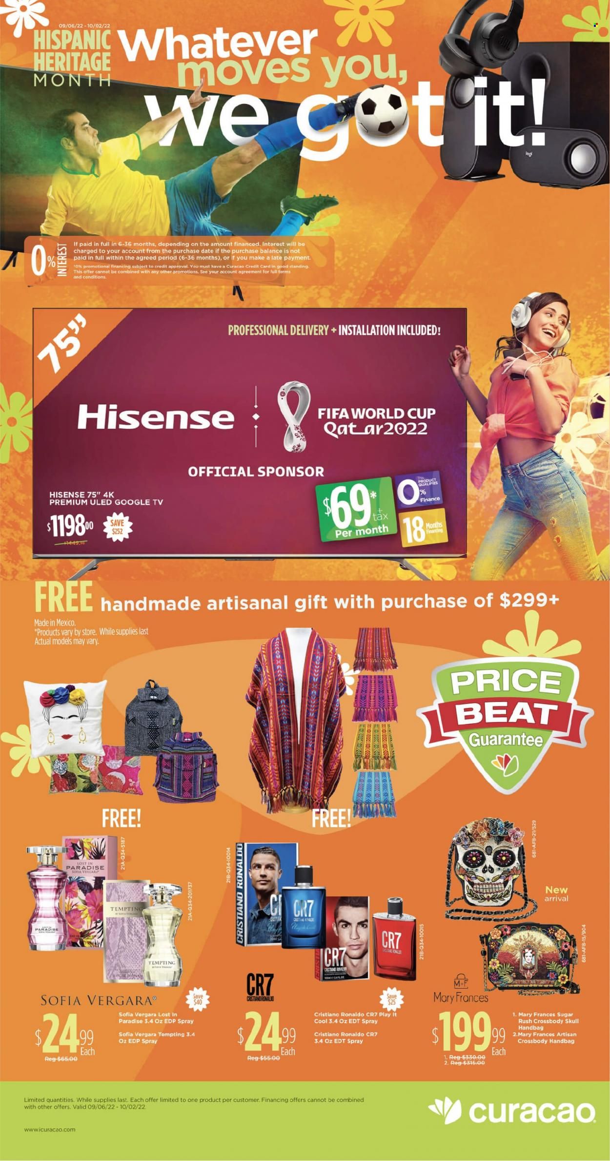 Curacao (AZ, CA, NV) Weekly Ad Flyer Specials September 6 to October 2, 2022