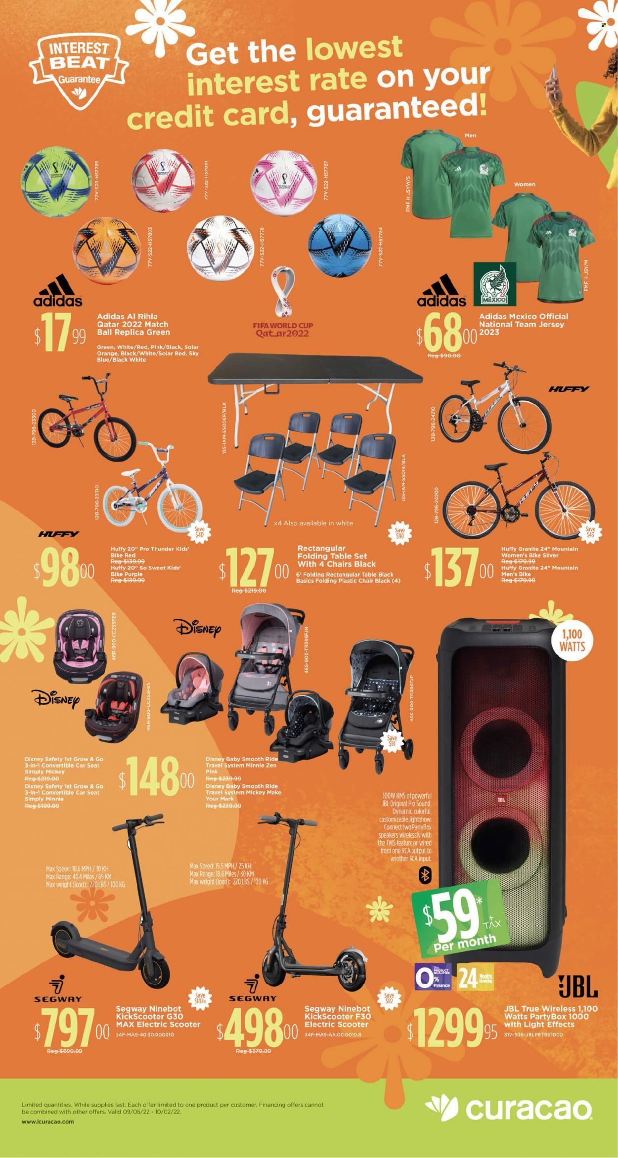 Curacao (AZ, CA, NV) Weekly Ad Flyer Specials September 6 to October 2, 2022