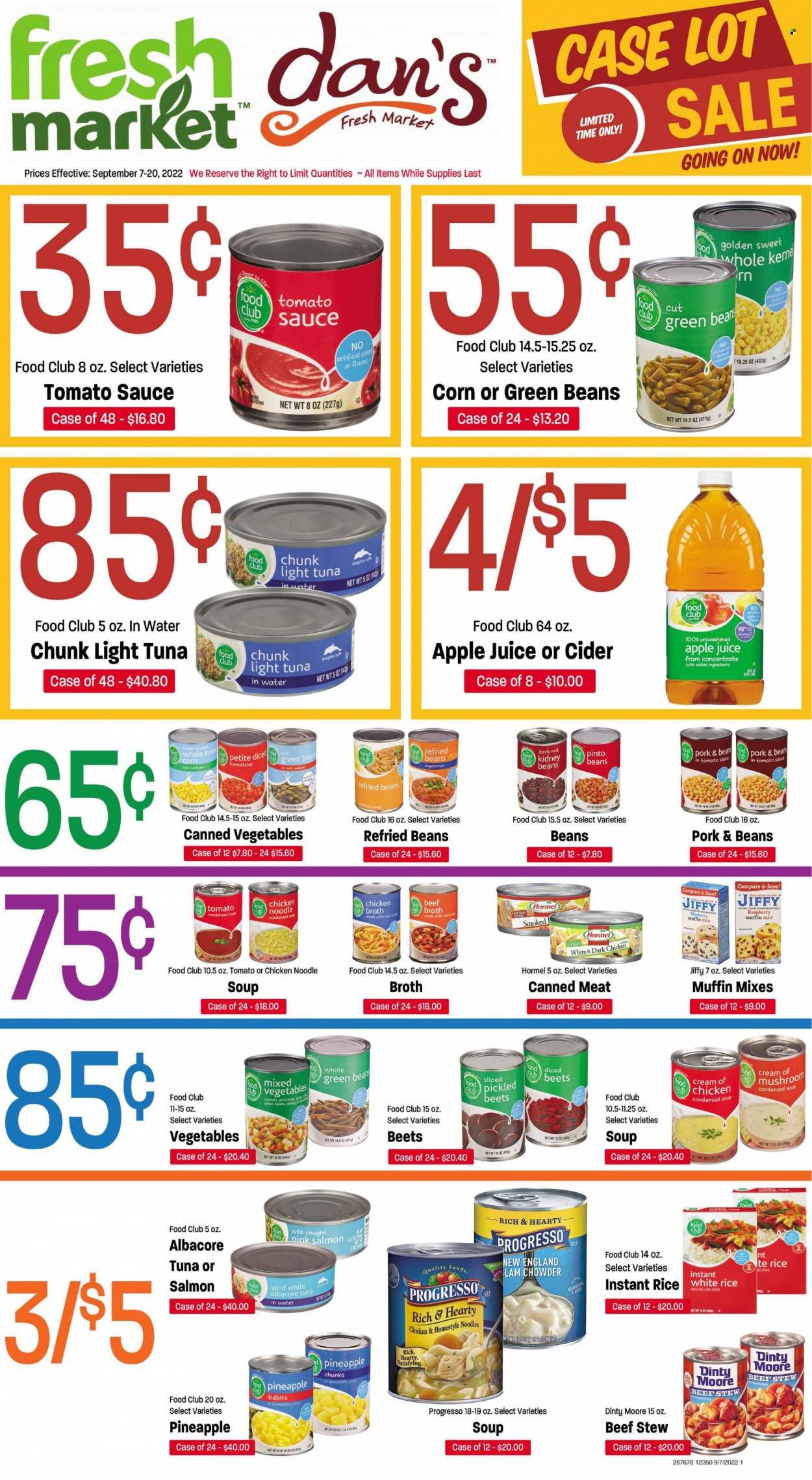Fresh Market (UT) Weekly Ad Flyer Specials September 7 to September 20, 2022