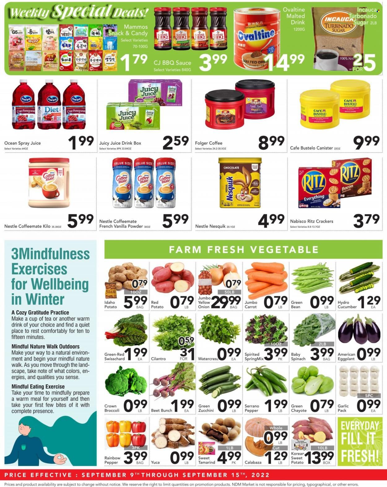 Nam Dae Mun Farmers Market (GA) Weekly Ad Flyer Specials September 9 to September 15, 2022