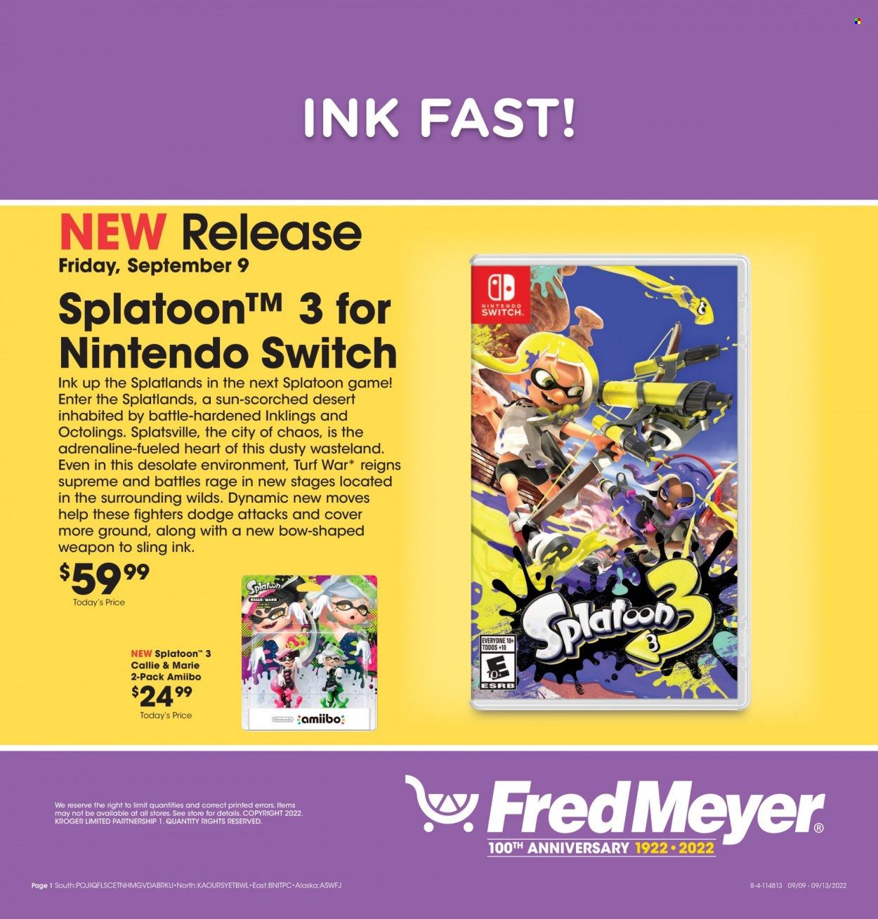 Fred Meyer Weekly Ad Flyer Specials September 9 to September 13, 2022