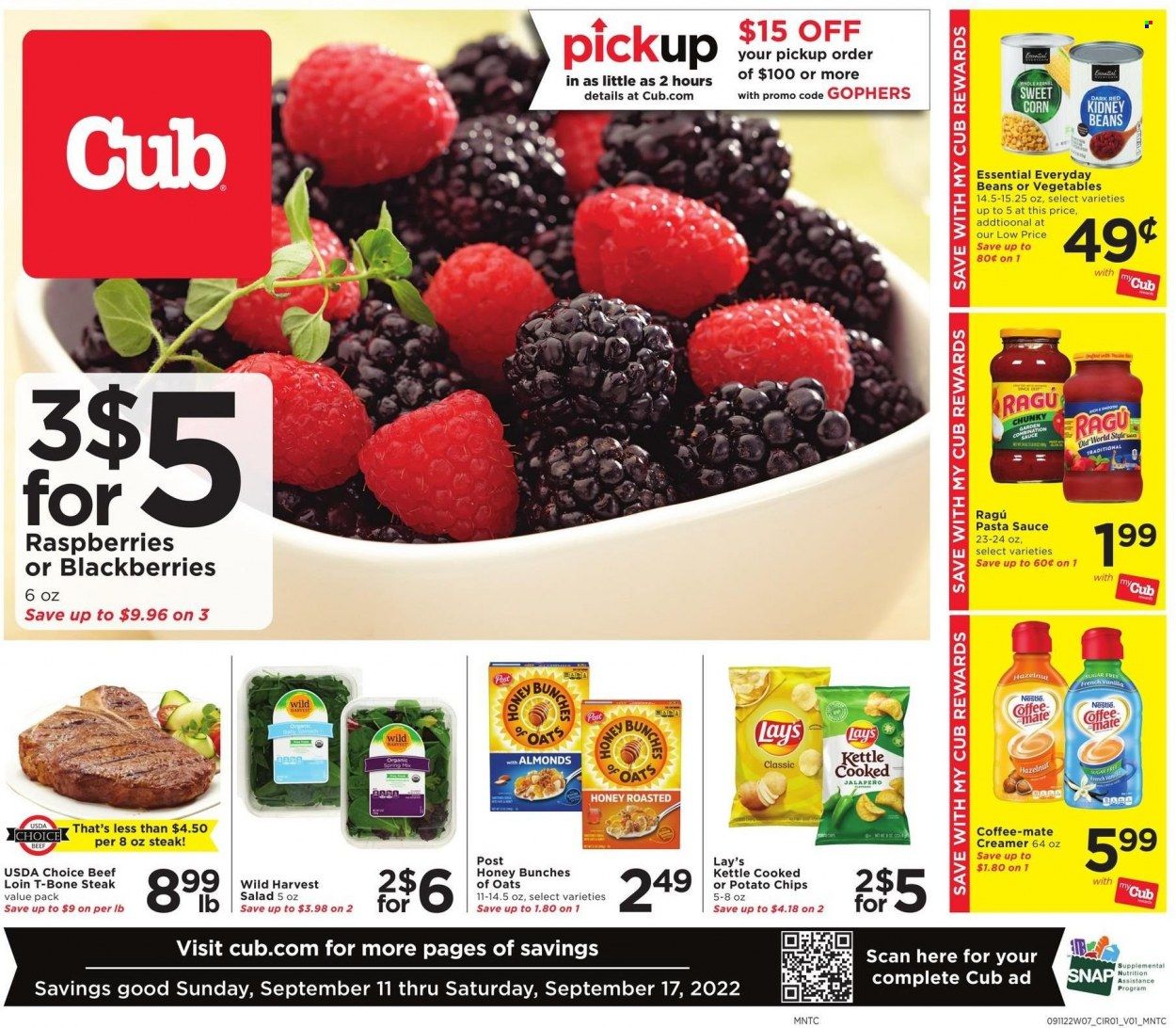 Cub Foods (MN) Weekly Ad Flyer Specials September 11 to September 17, 2022