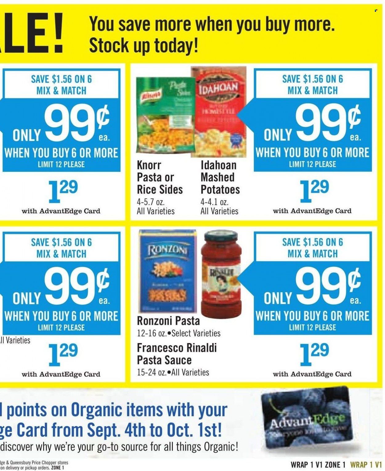 Price Chopper (CT, NY, PA, VT) Weekly Ad Flyer Specials September 11 to September 17, 2022