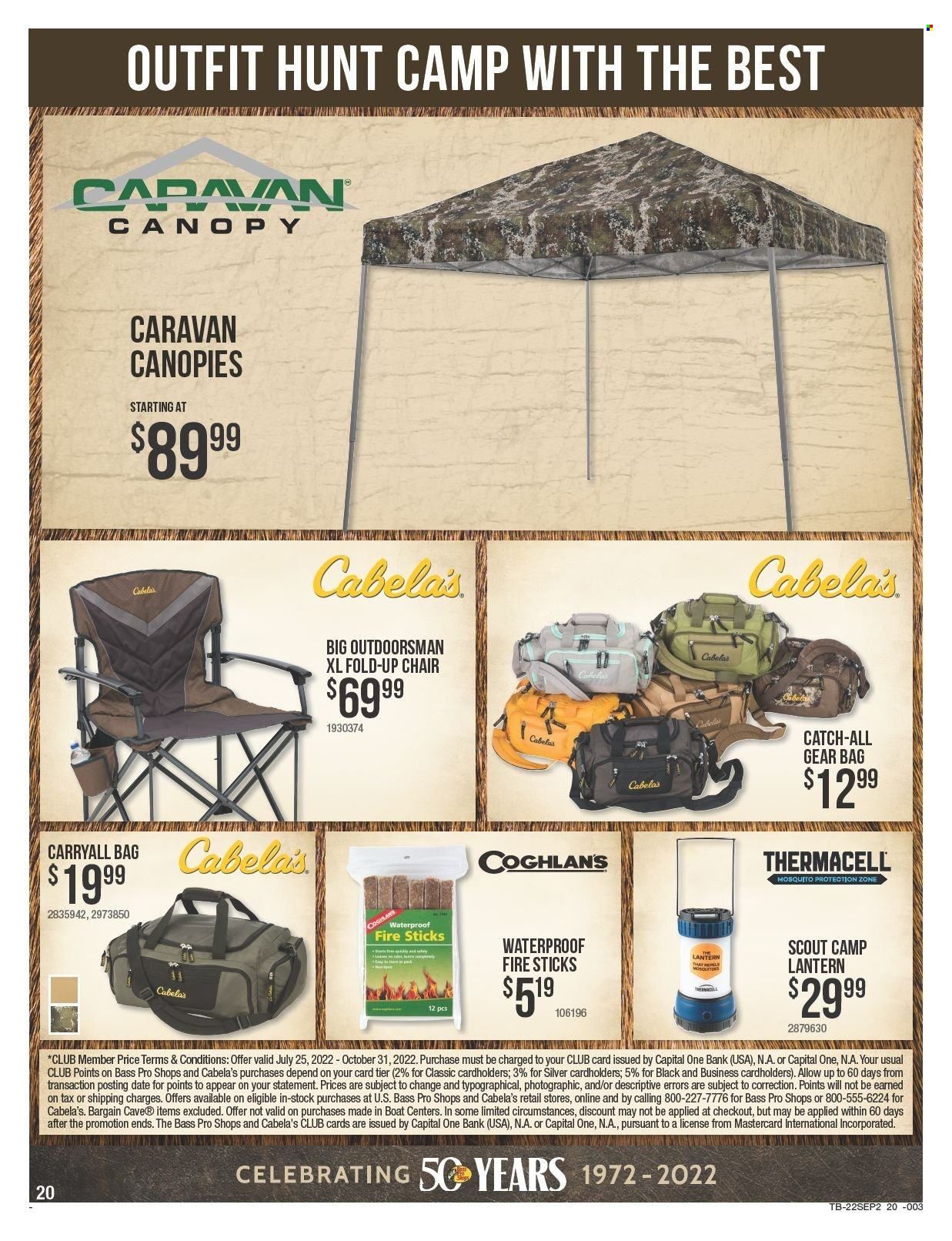 Cabela's (AL, GA, LA, NC, SC) Weekly Ad Flyer Specials September 8 to September 21, 2022