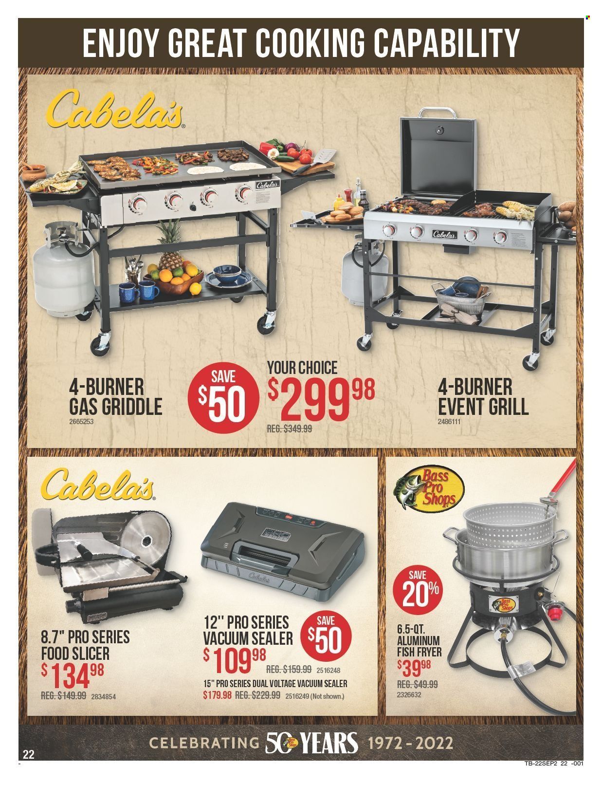 Cabela's (AL, GA, LA, NC, SC) Weekly Ad Flyer Specials September 8 to September 21, 2022