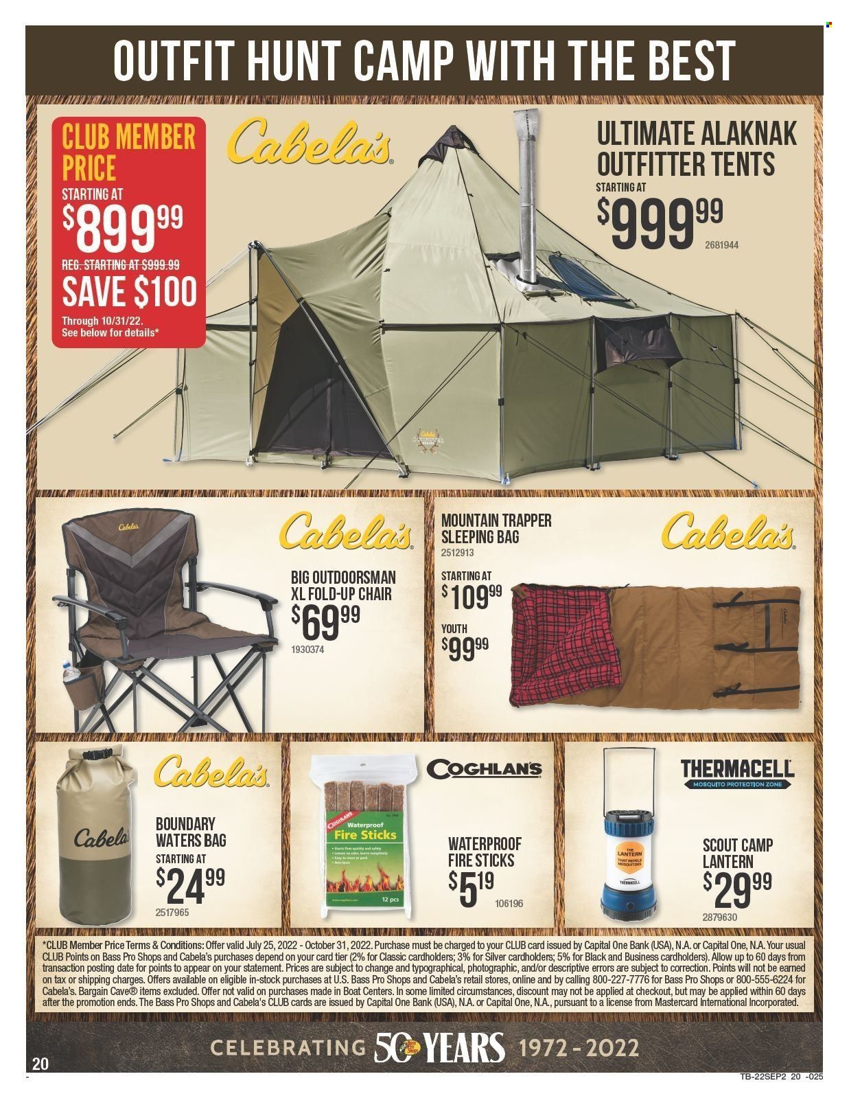 Cabela's (AZ, CO, ID, MT, NV, OR, SD, UT, WA) Weekly Ad Flyer Specials September 8 to September 21, 2022