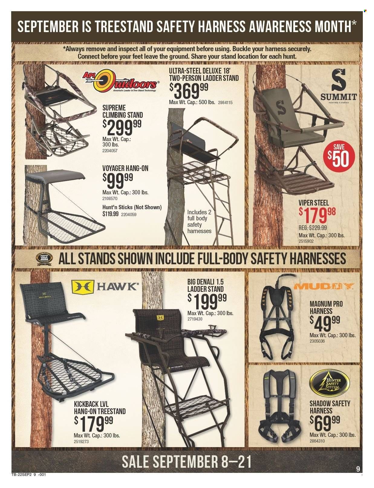 Cabela's Weekly Ad Flyer Specials September 8 to September 21, 2022